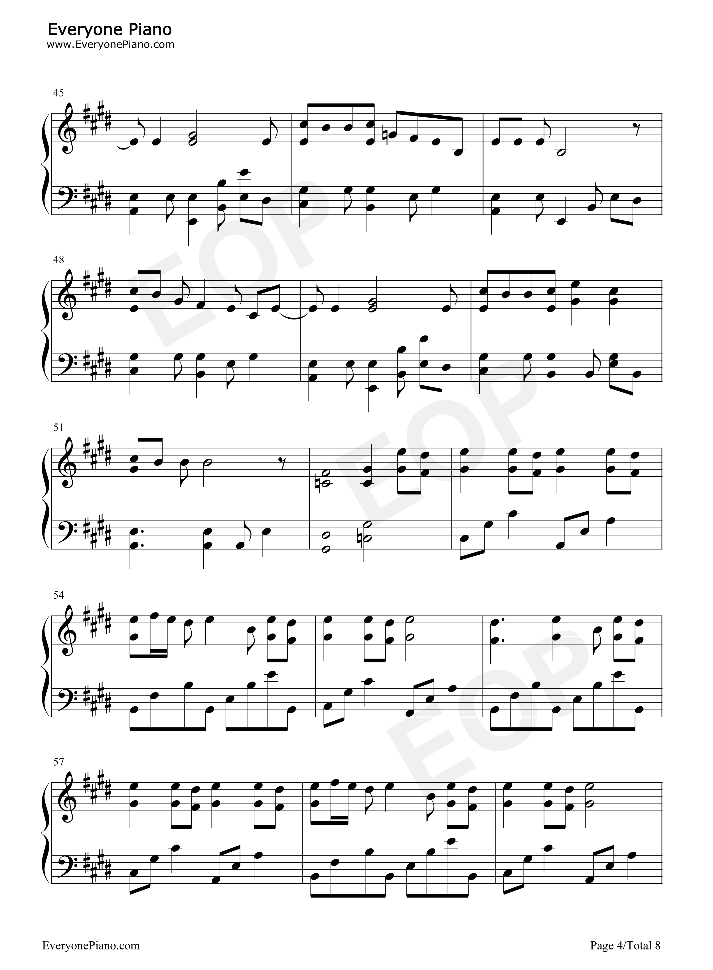 バイ・マイ・サイ钢琴谱_Radwimps