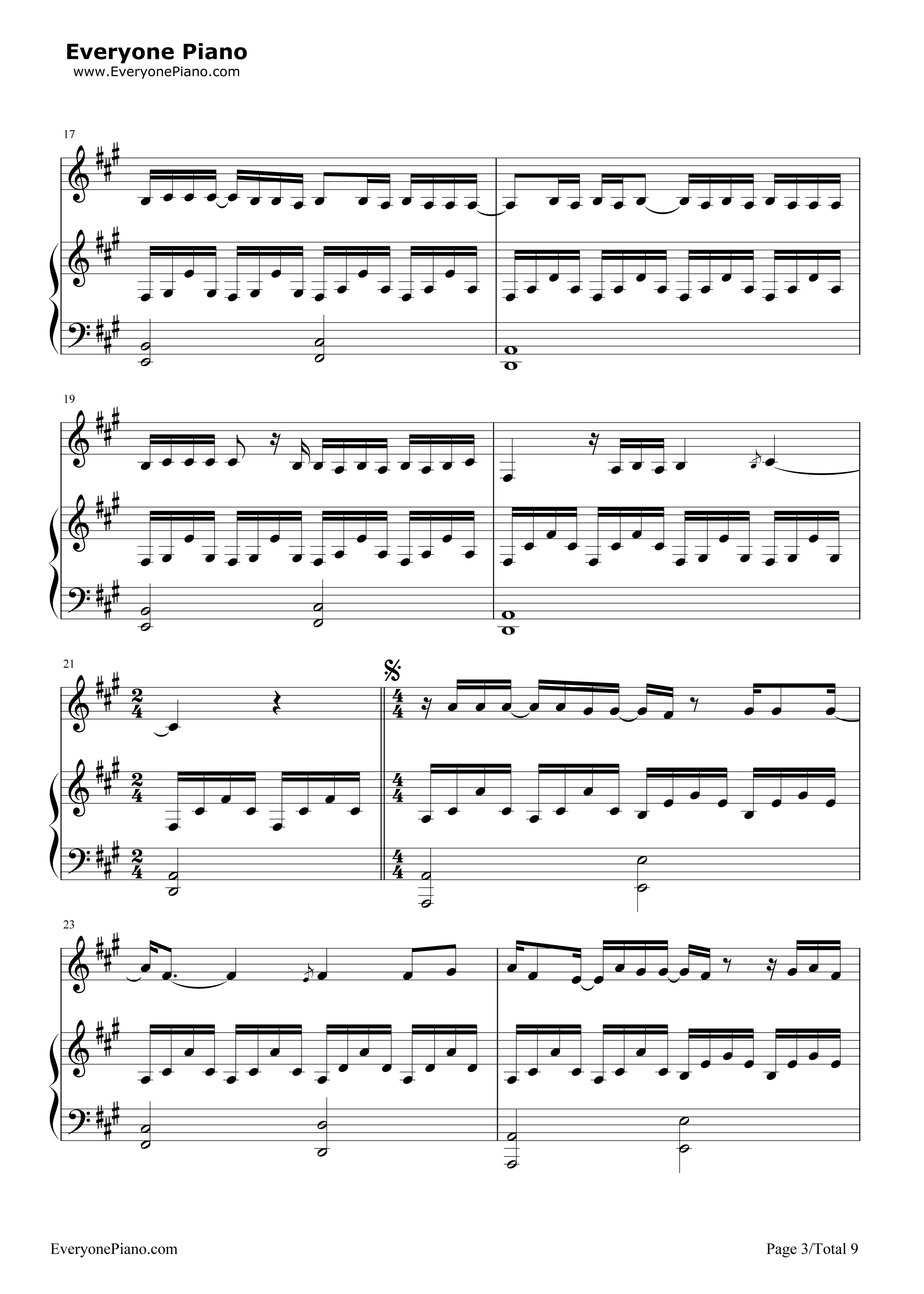 Someone_Like_You原版钢琴谱_Adele