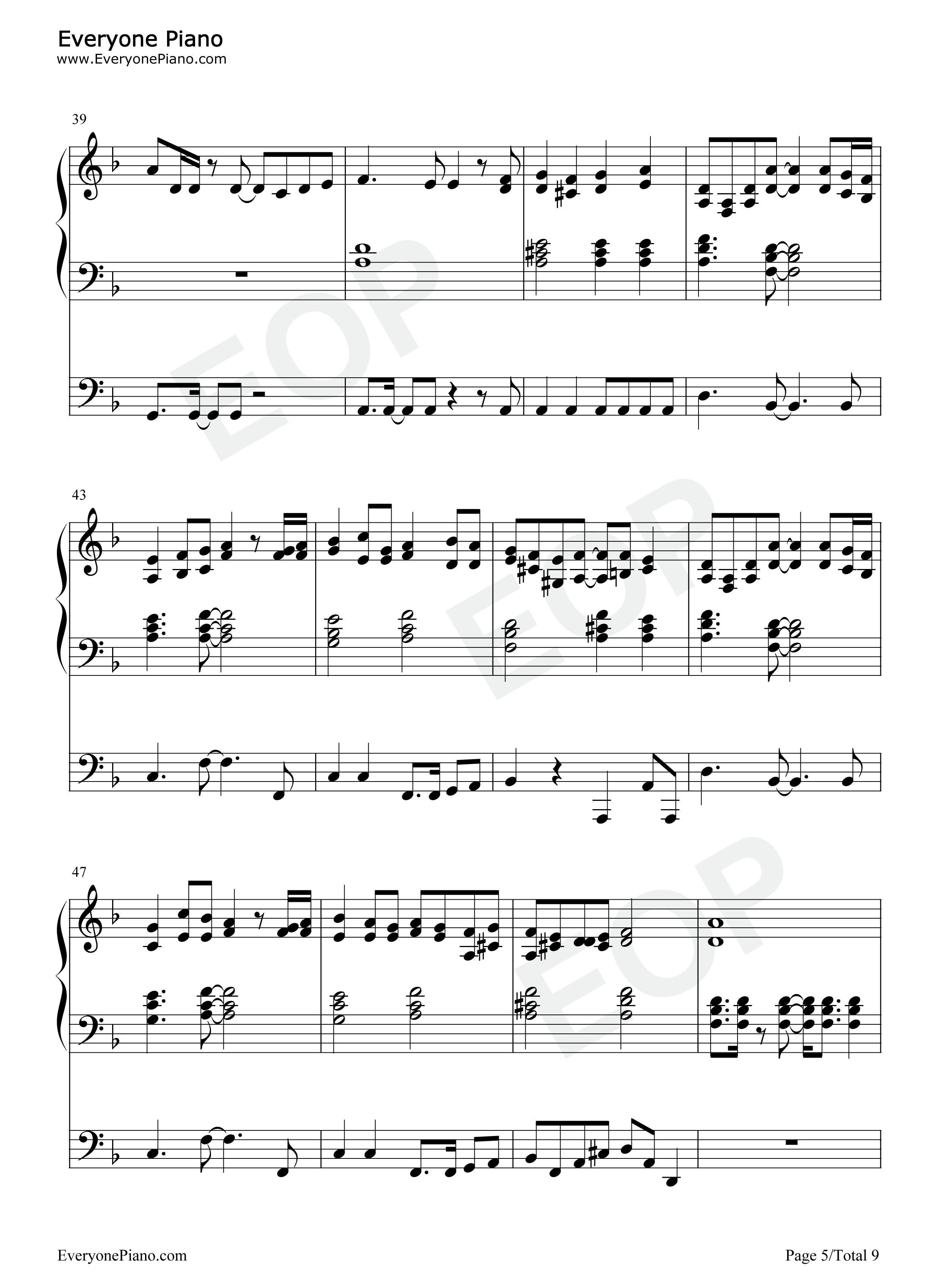 秘蜜〜黒の誓い〜钢琴谱_鏡音リン_・レン