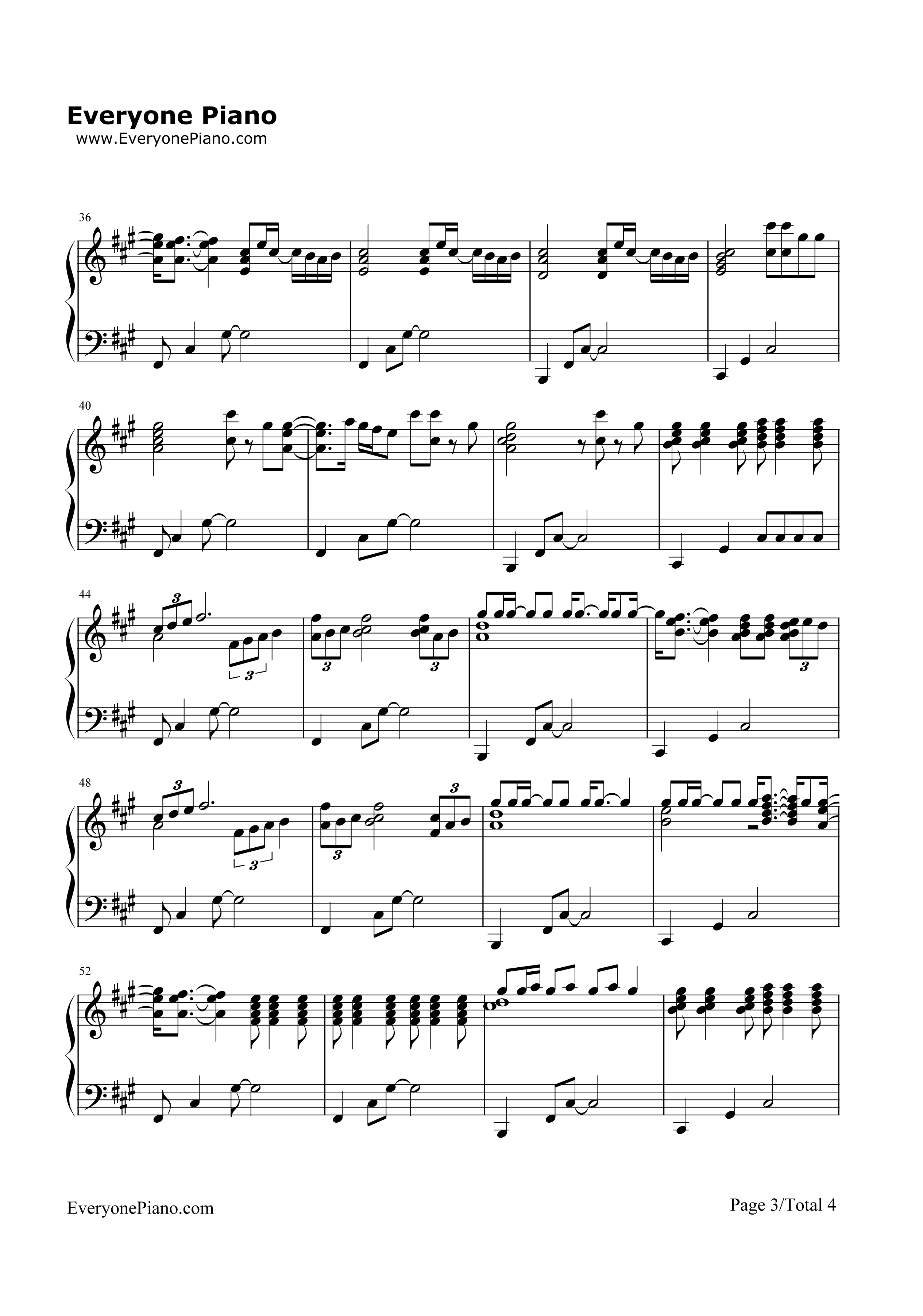 So_Simple钢琴谱_Alicia_Keys
