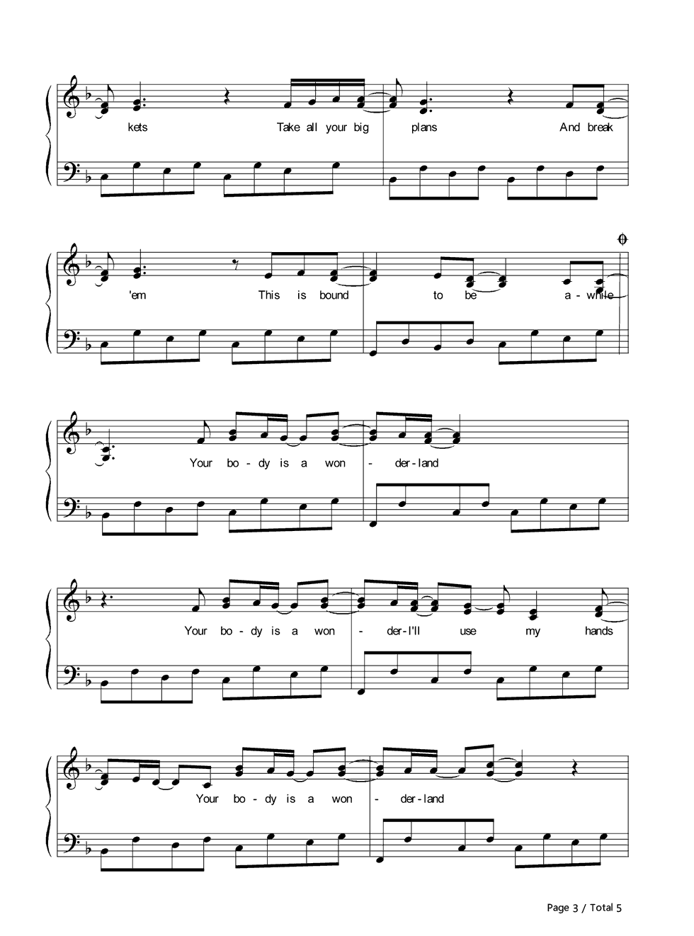 Your_Body_Is_a_Wonderland钢琴谱_John_Mayer