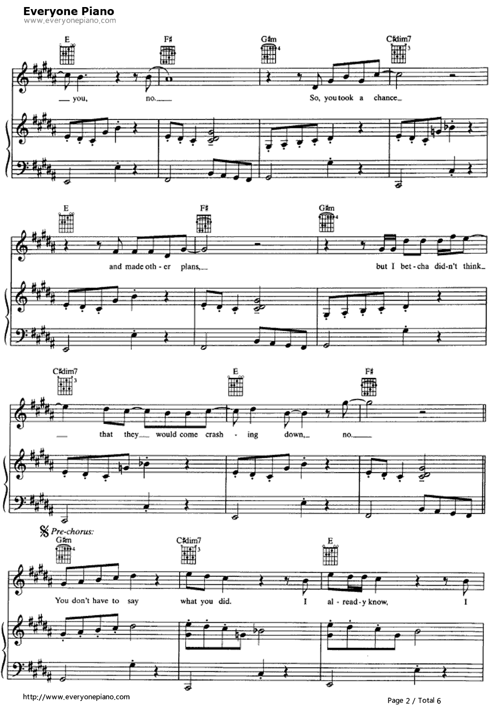 Cry_Me_a_River钢琴谱_Justin_Timberlake