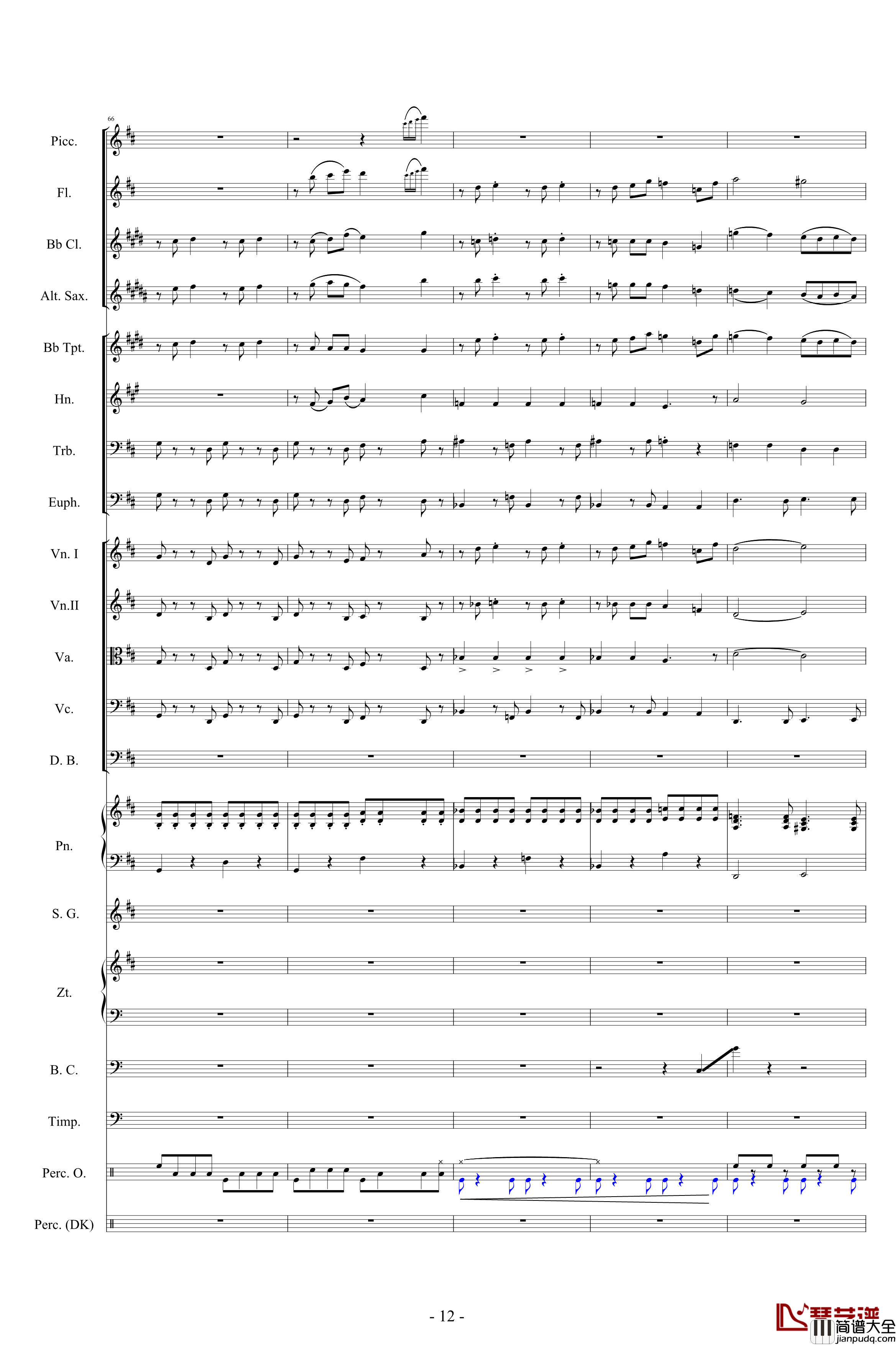 迪士尼組曲_小交響樂版钢琴谱_Disney_Medley_迪士尼