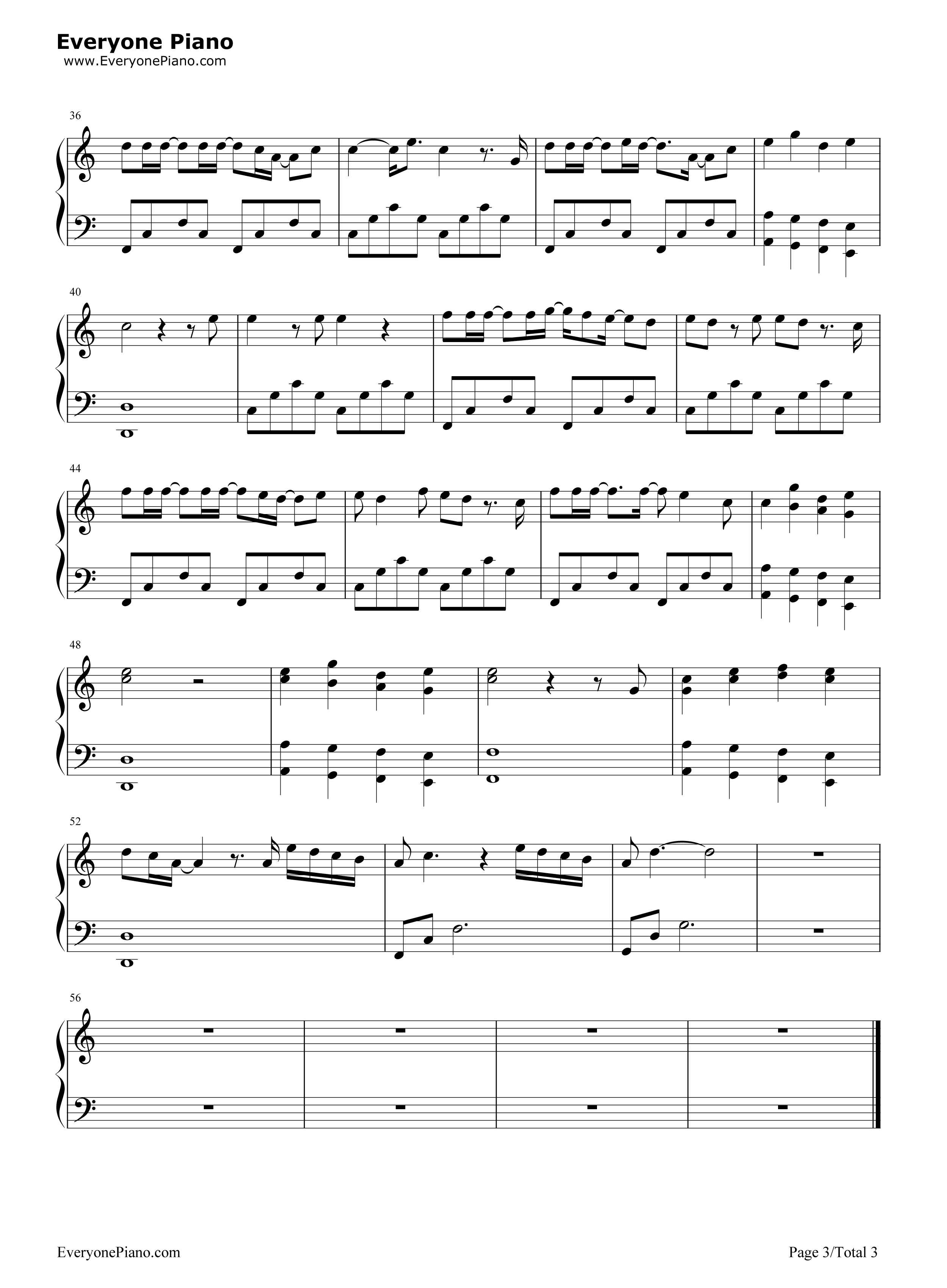 Little_Do_You_Know钢琴谱_Alex_Sierra
