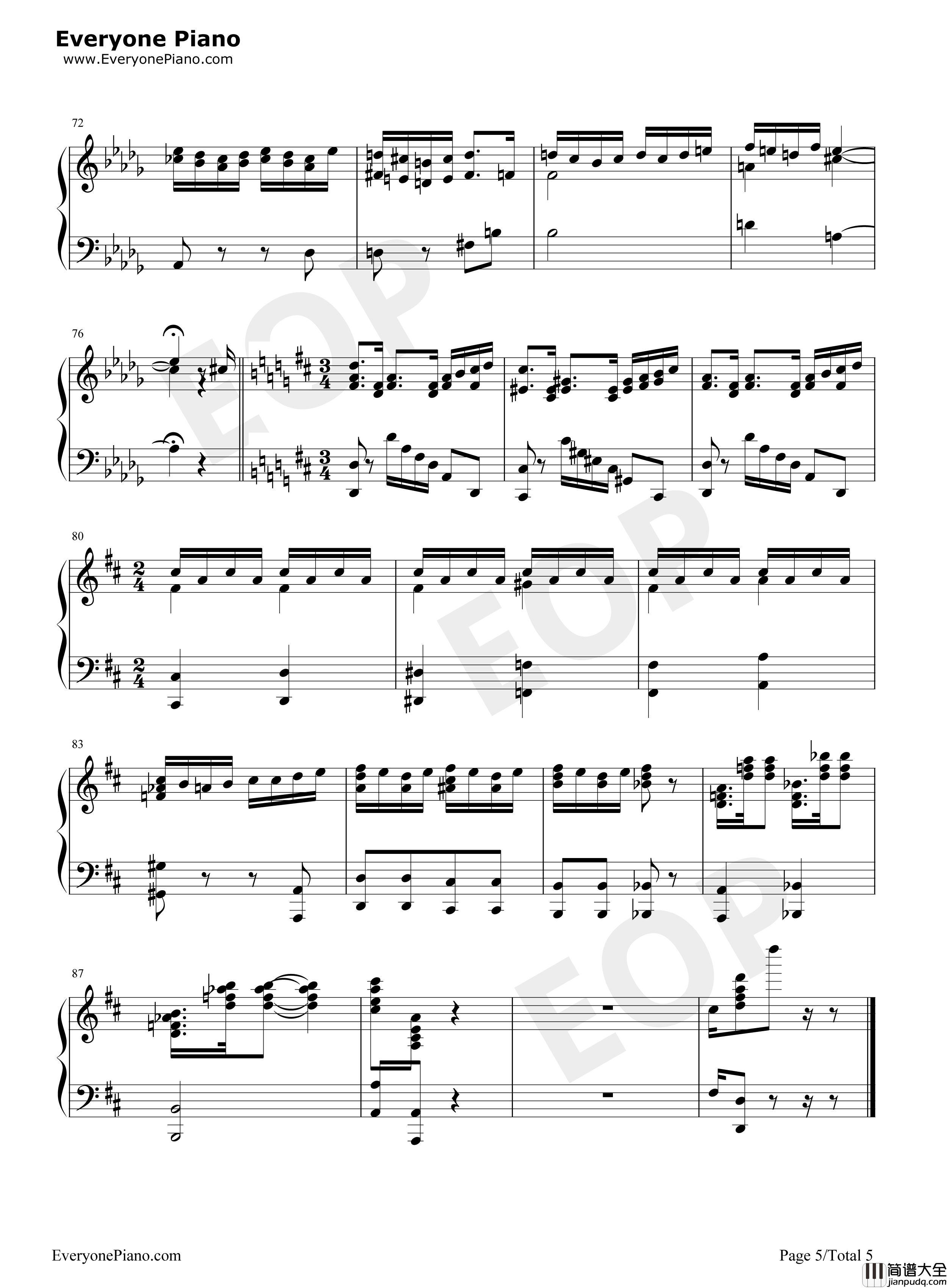 What's_This钢琴谱_Danny_Elfman