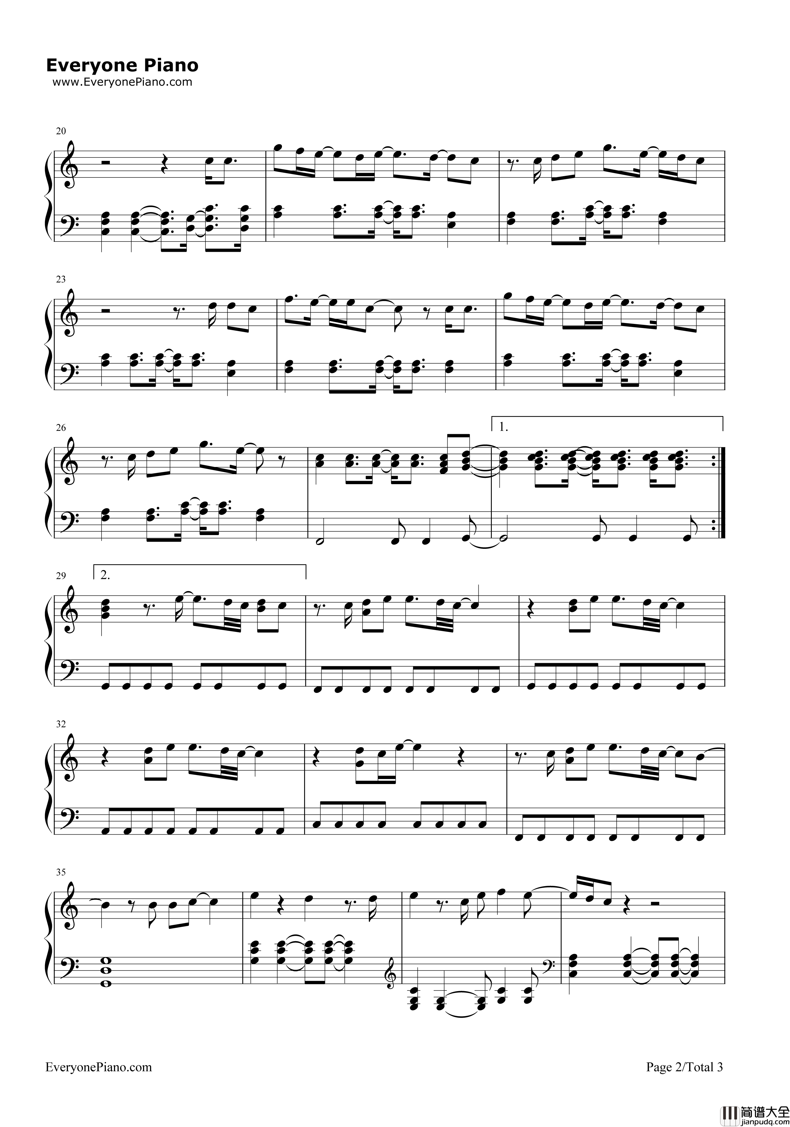 This钢琴谱_Ed_Sheeran