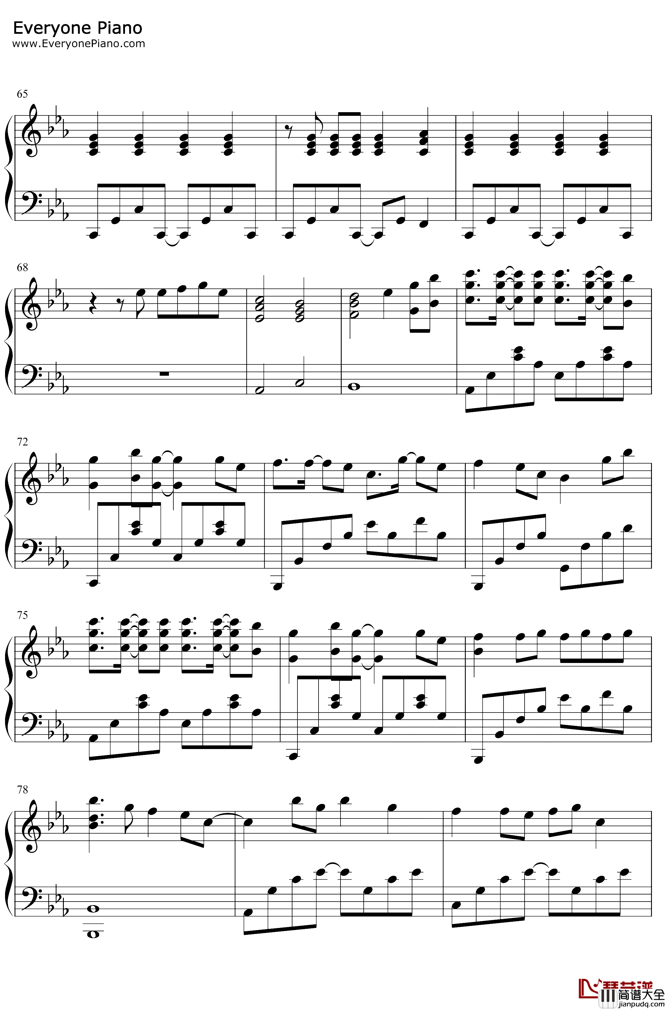 Dream_It_Possible钢琴谱_Delacey_完美版