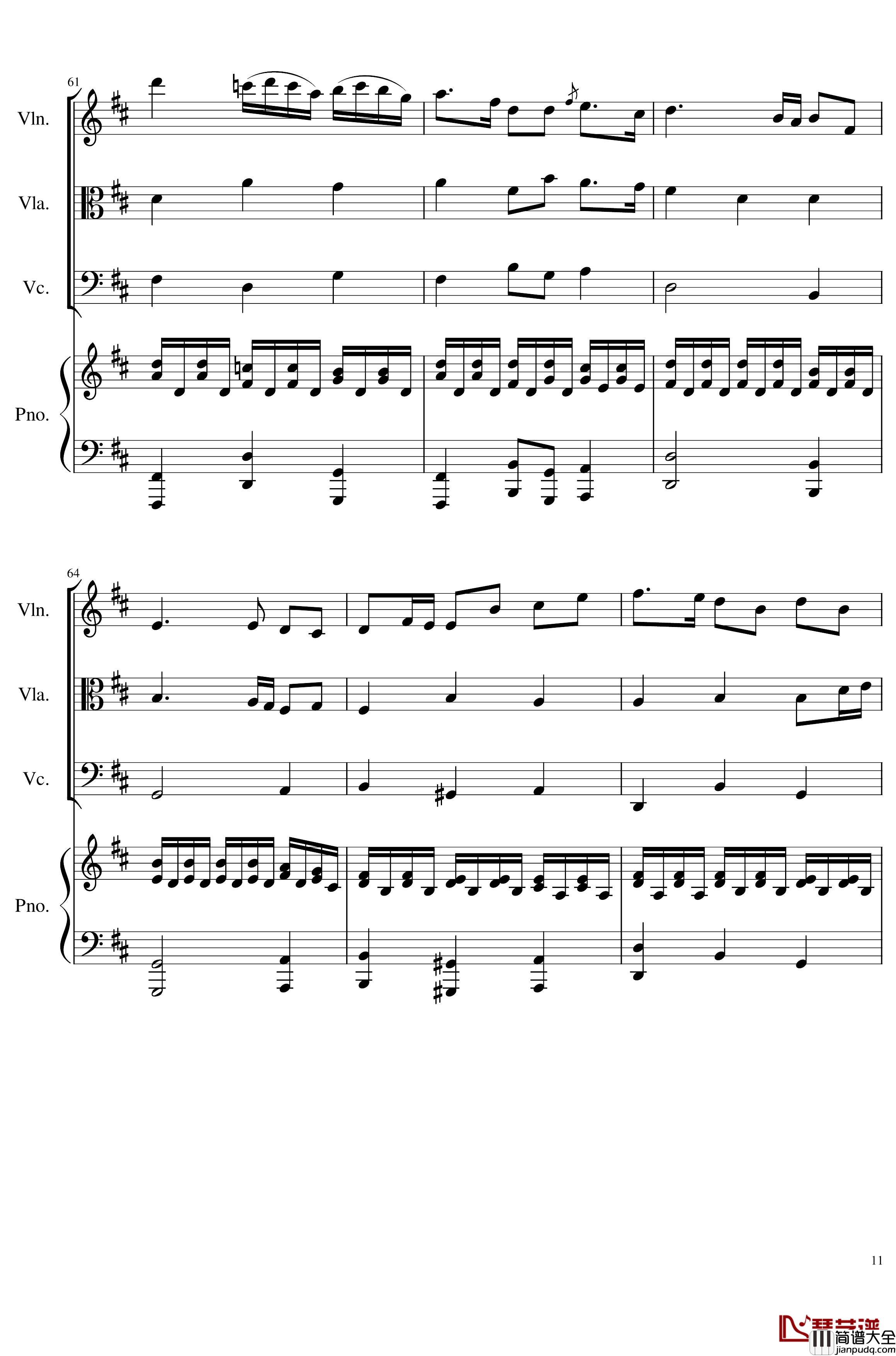 Autumn_Song_Op.111b钢琴谱_一个球