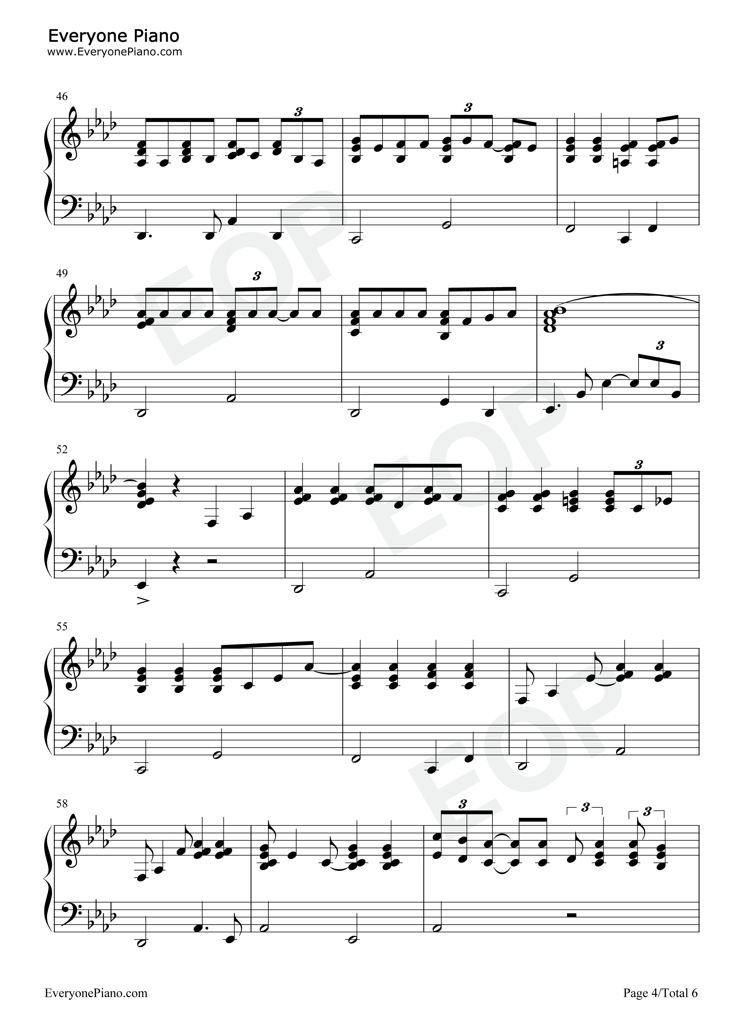 Close_To_You钢琴谱_The_Carpenters
