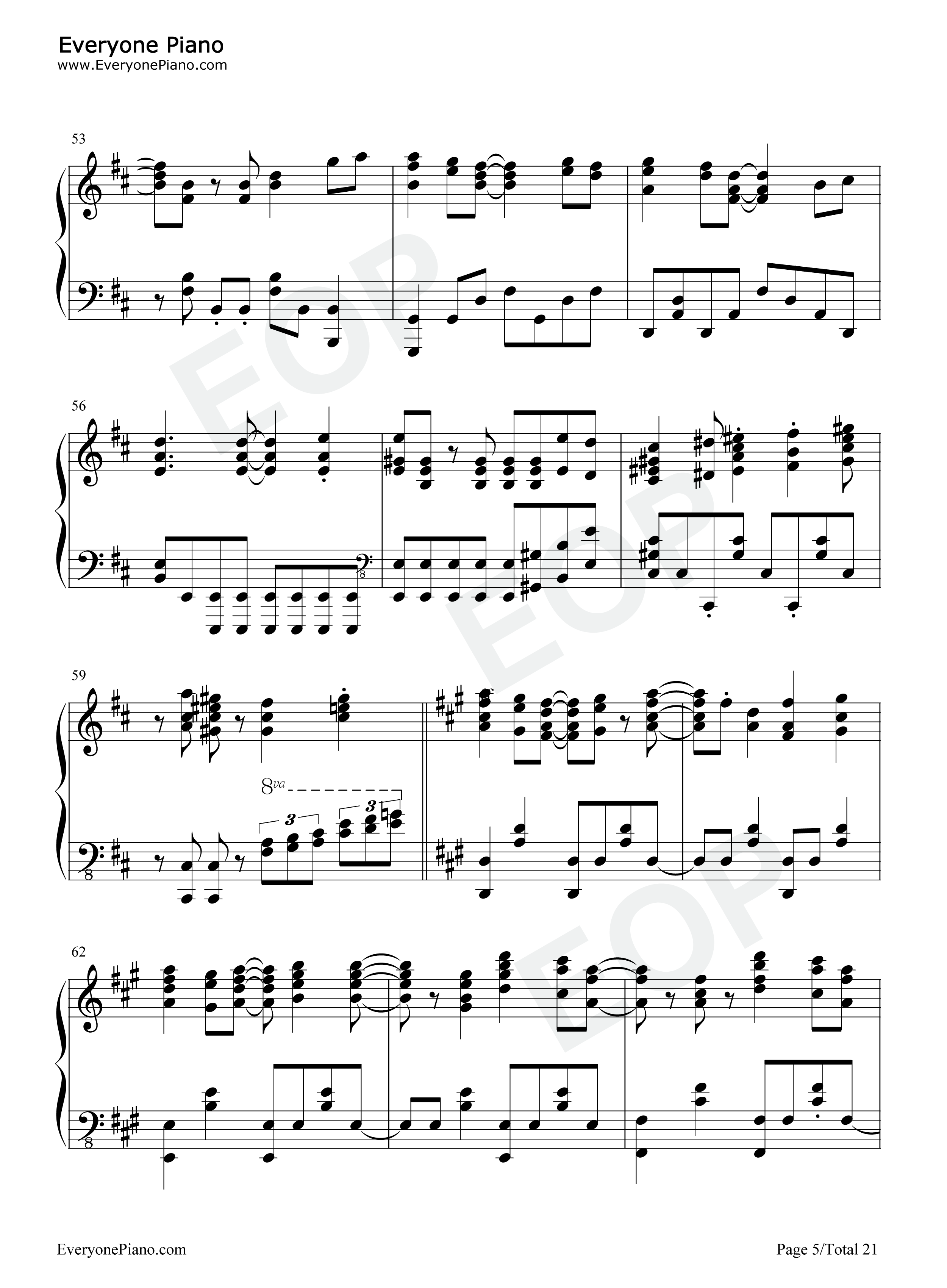 Leap_of_faith钢琴谱_fripSide