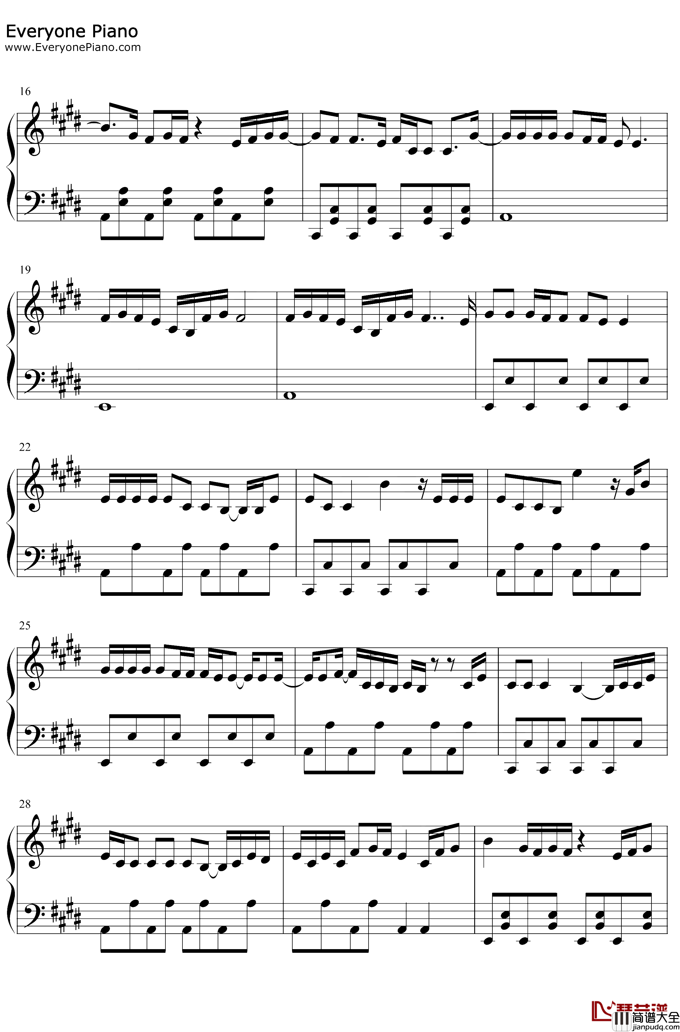 DiefromaBrokenHeart钢琴谱_Maddie&Tae