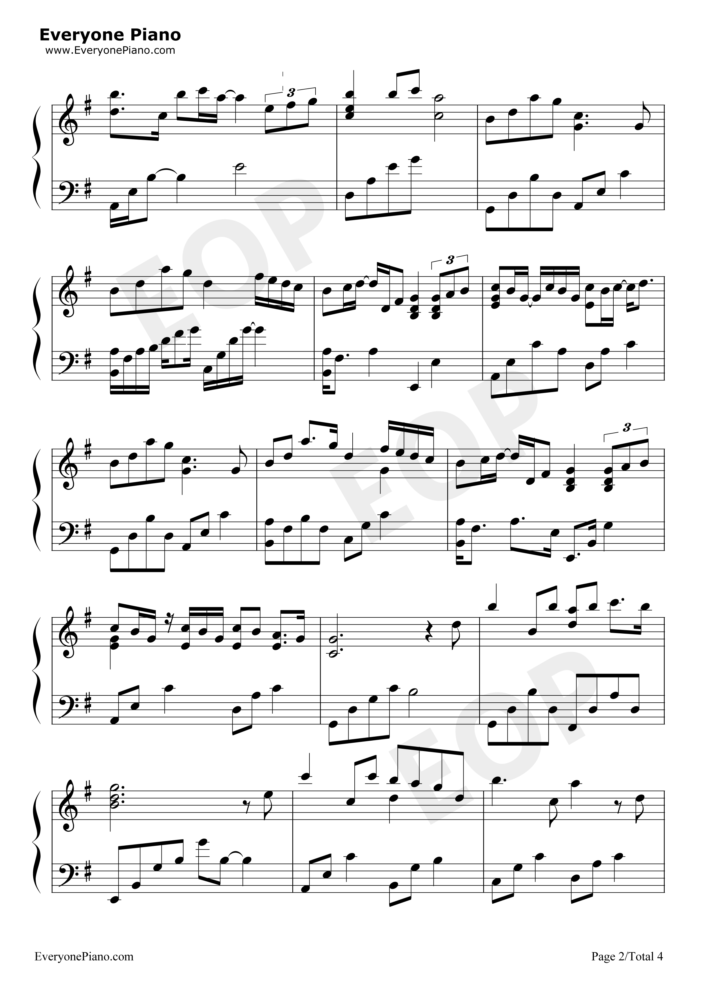 Do_You?钢琴谱_李闰珉__Yiruma