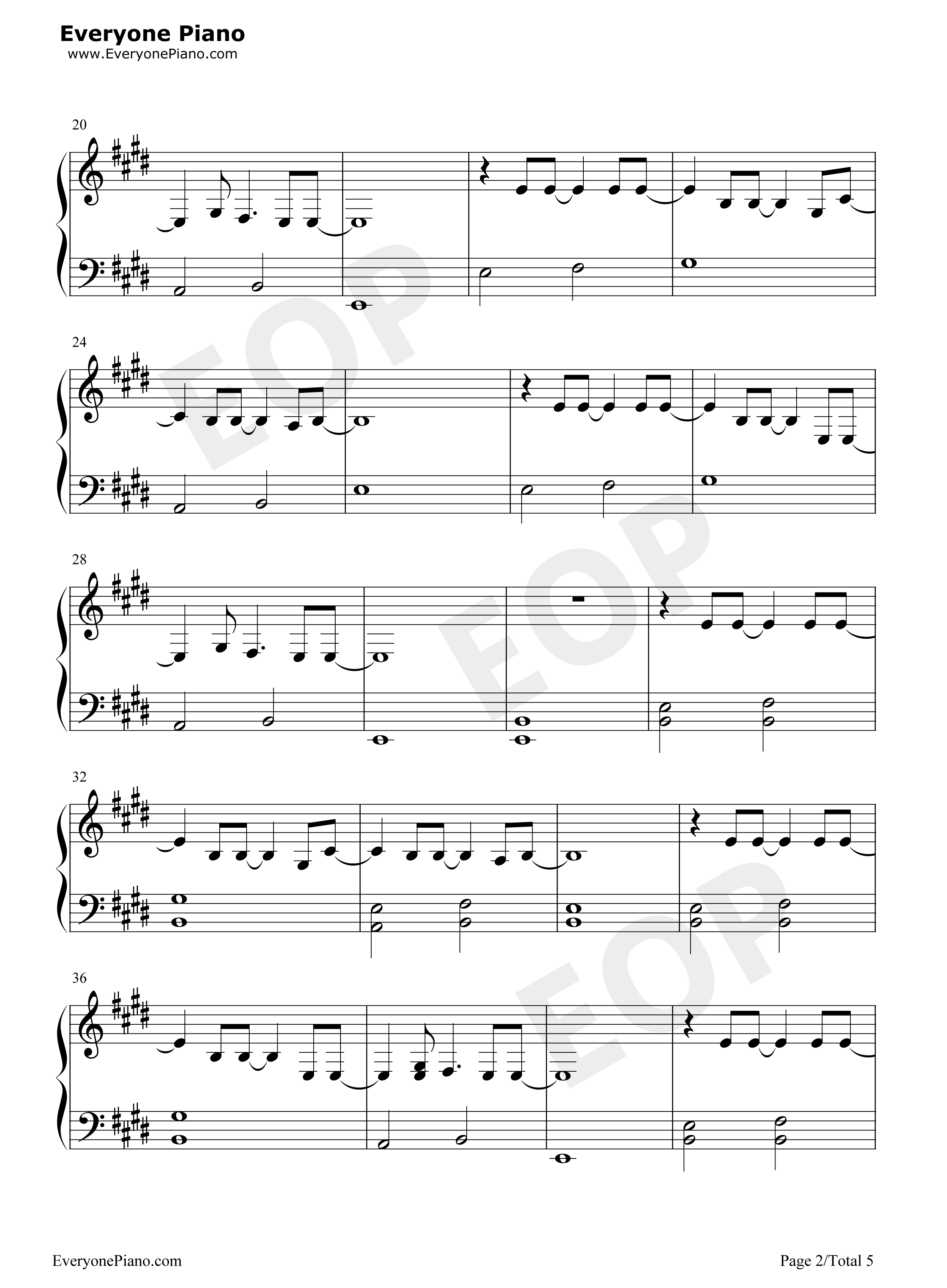 グランドエスケープ钢琴谱_Radwimps