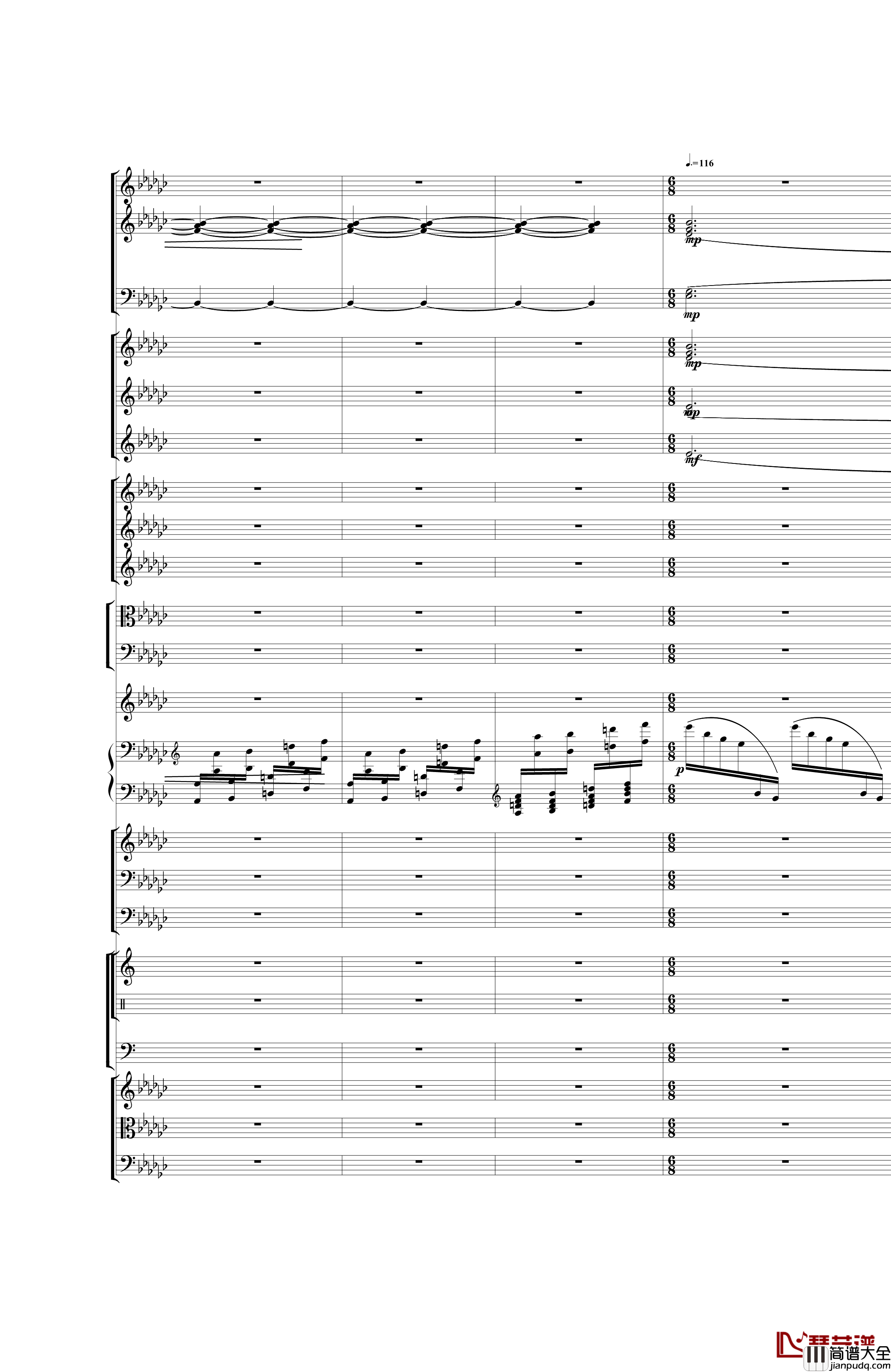 Piano_Concerto_No.3_in_E_Flat_minor钢琴谱_I.Moderto_热情而辉煌