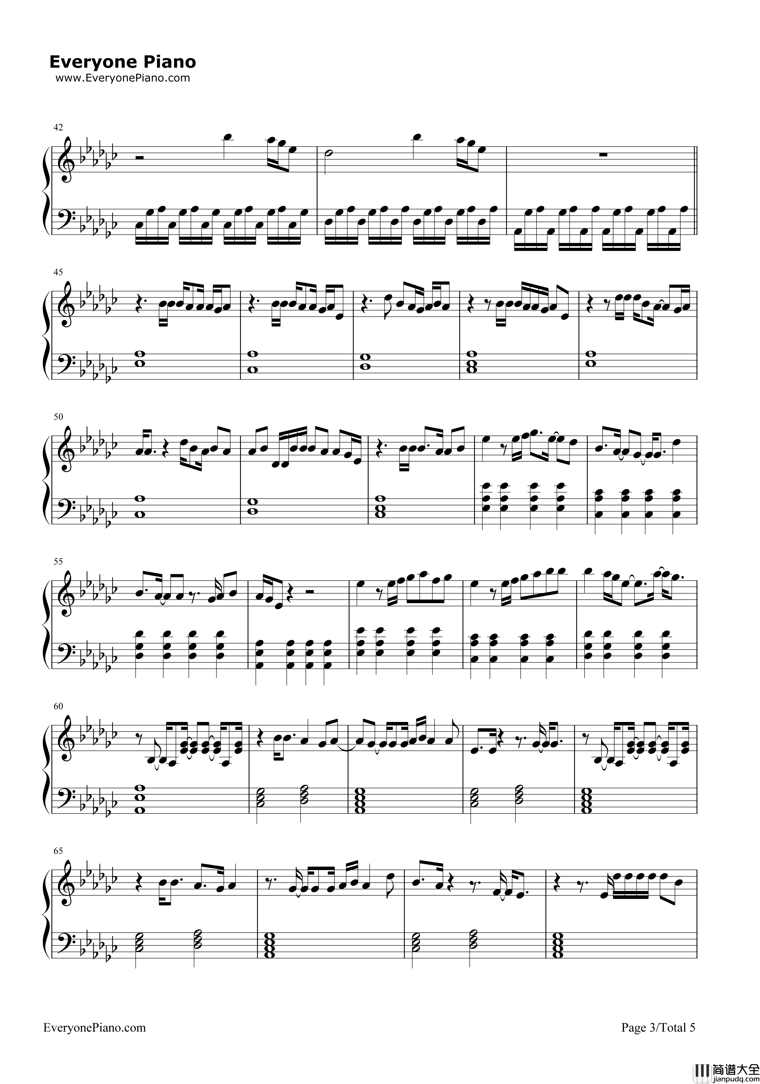 Bloodstream钢琴谱_Ed_Sheeran