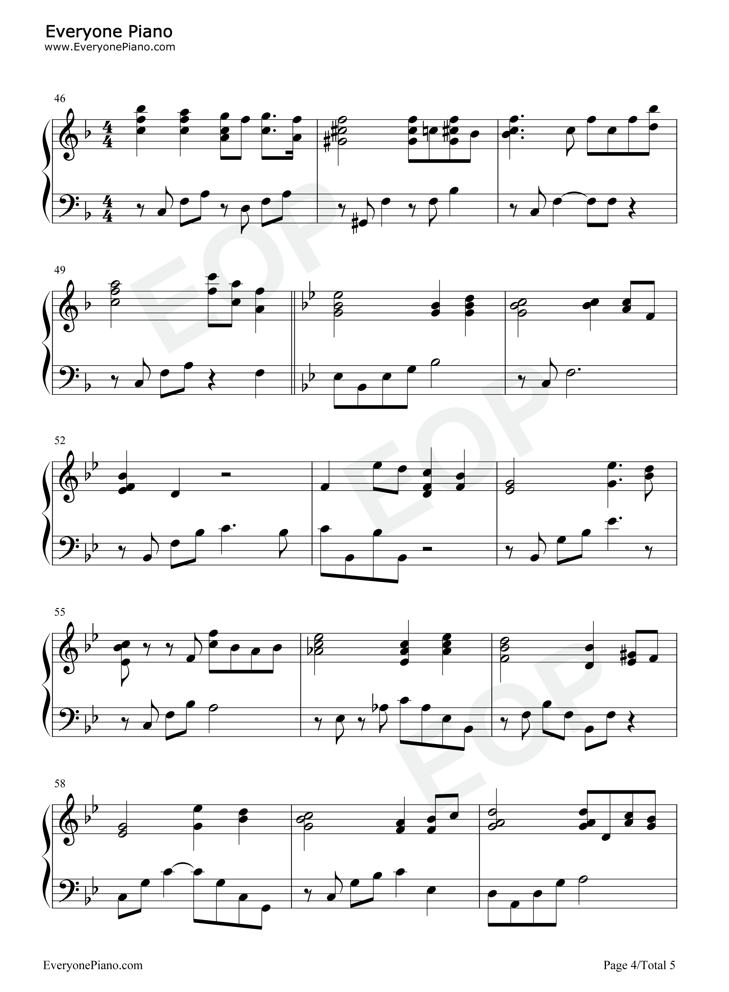 The_Prayer钢琴谱_Celine_Dion__Andrea_Bocelli