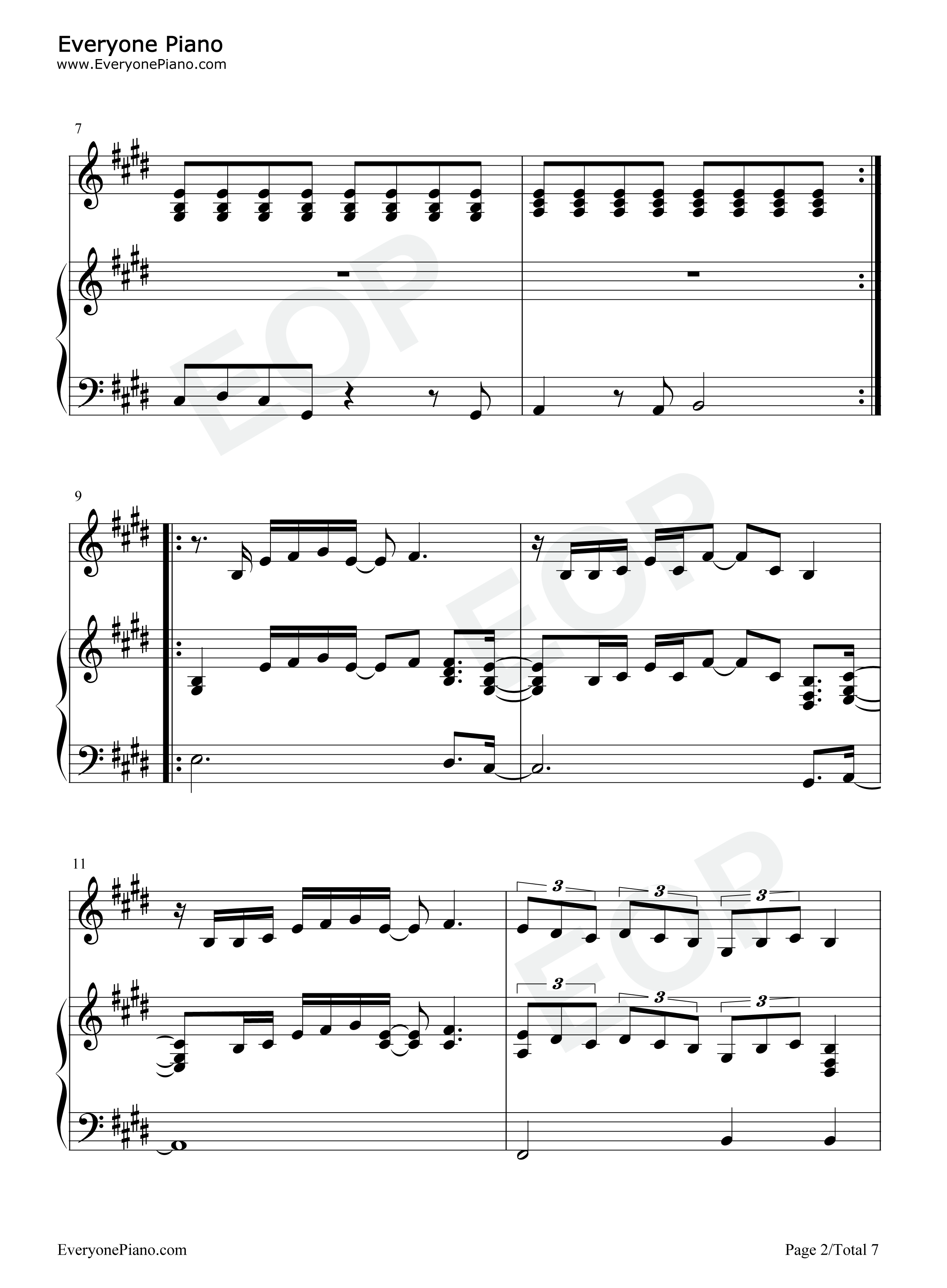 Always_Be_My_Baby钢琴谱_Mariah_Carey