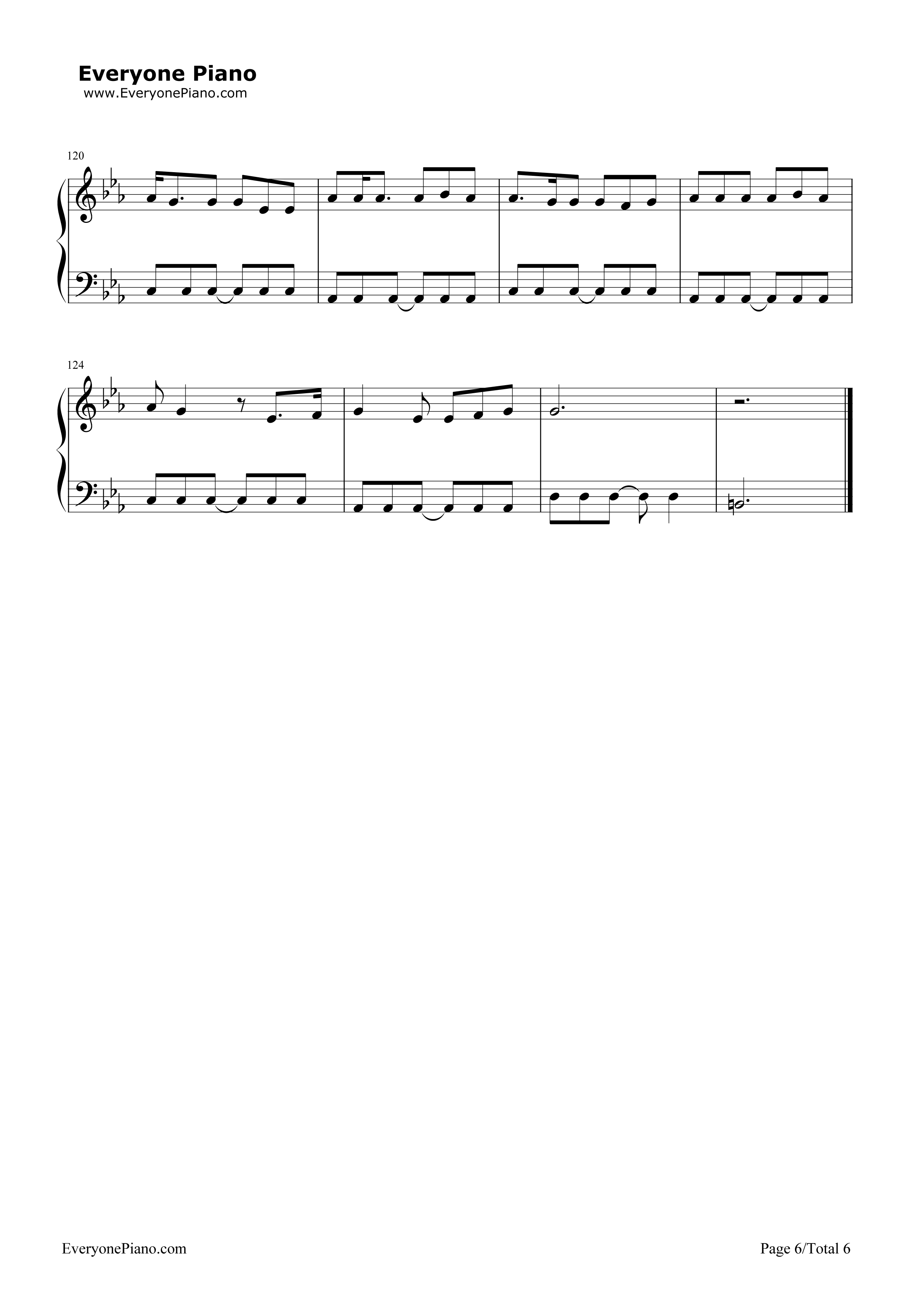 Slide钢琴谱_Goo_Goo_Dolls