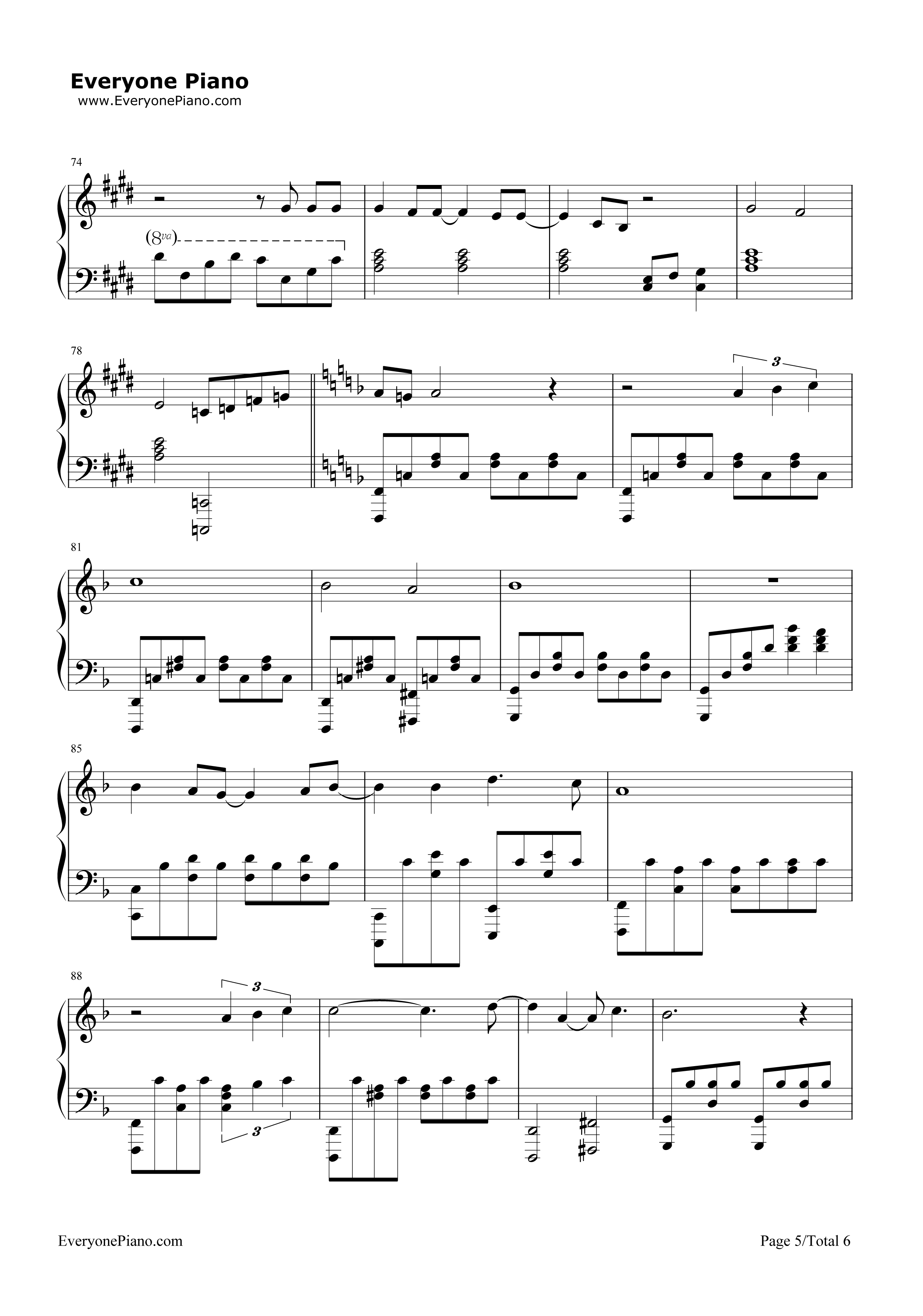 All_I_Ask钢琴谱_Adele