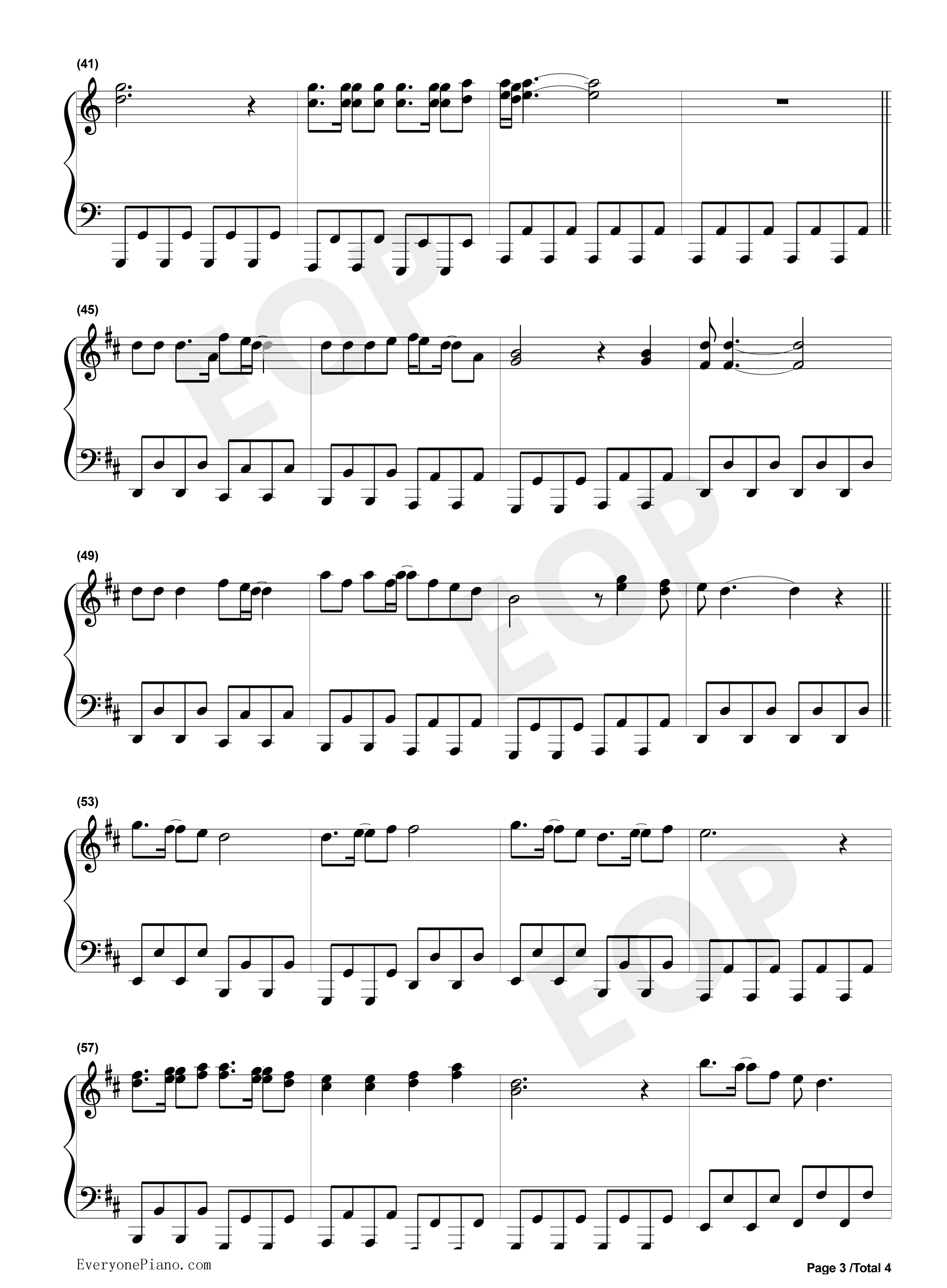 Shine_Your_Way钢琴谱_Owl_City__Yuna