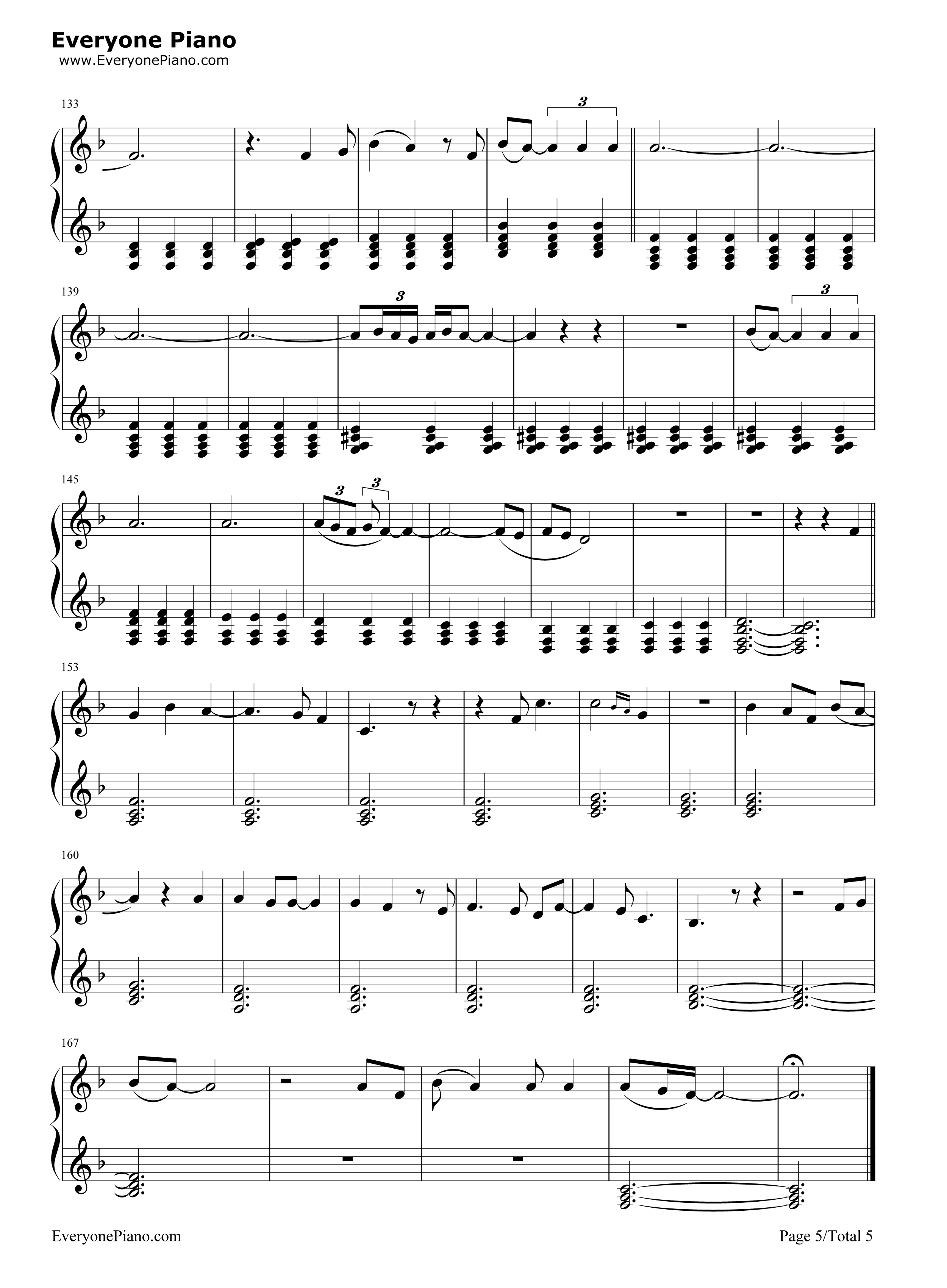 She_Used_To_Be_Mine钢琴谱_Sara_Bareilles