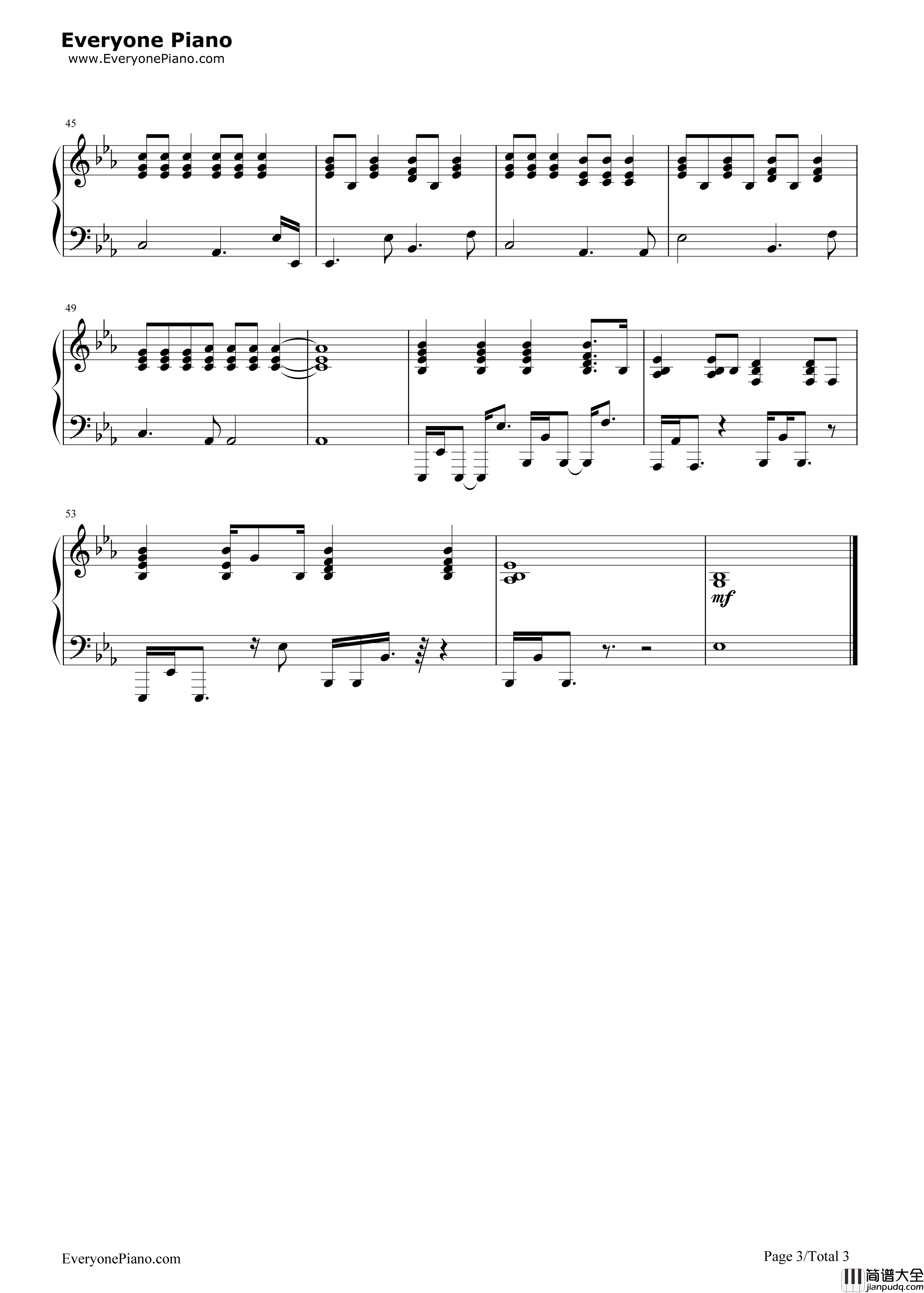 Dope钢琴谱_Lady_Gaga