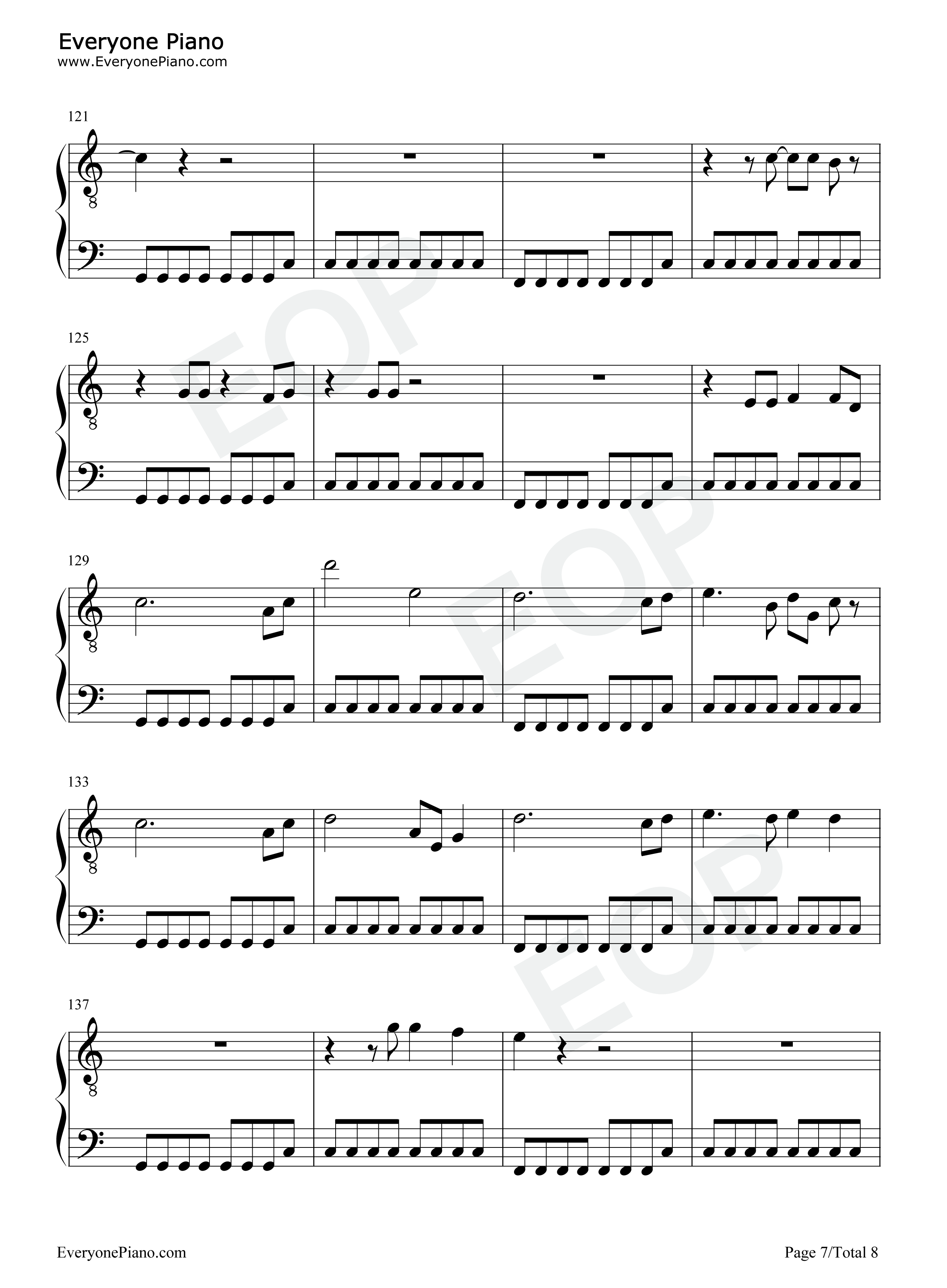 Its_Time_to_Go钢琴谱_Taylor_Swift