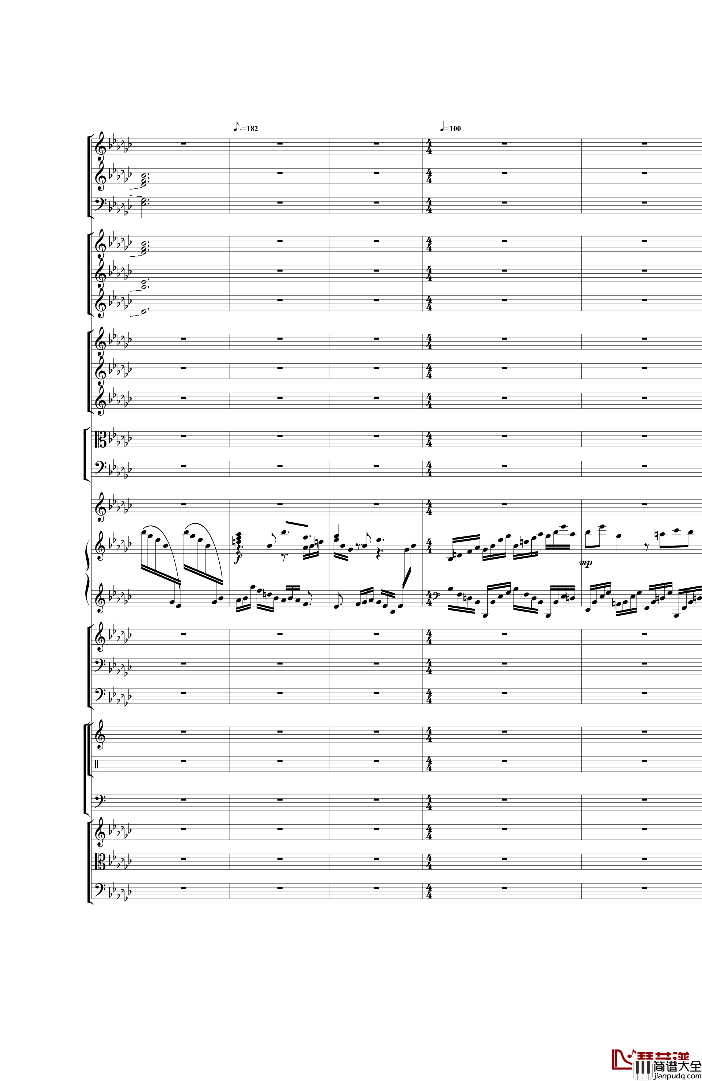 Piano_Concerto_No.3_in_E_Flat_minor钢琴谱_I.Moderto_热情而辉煌