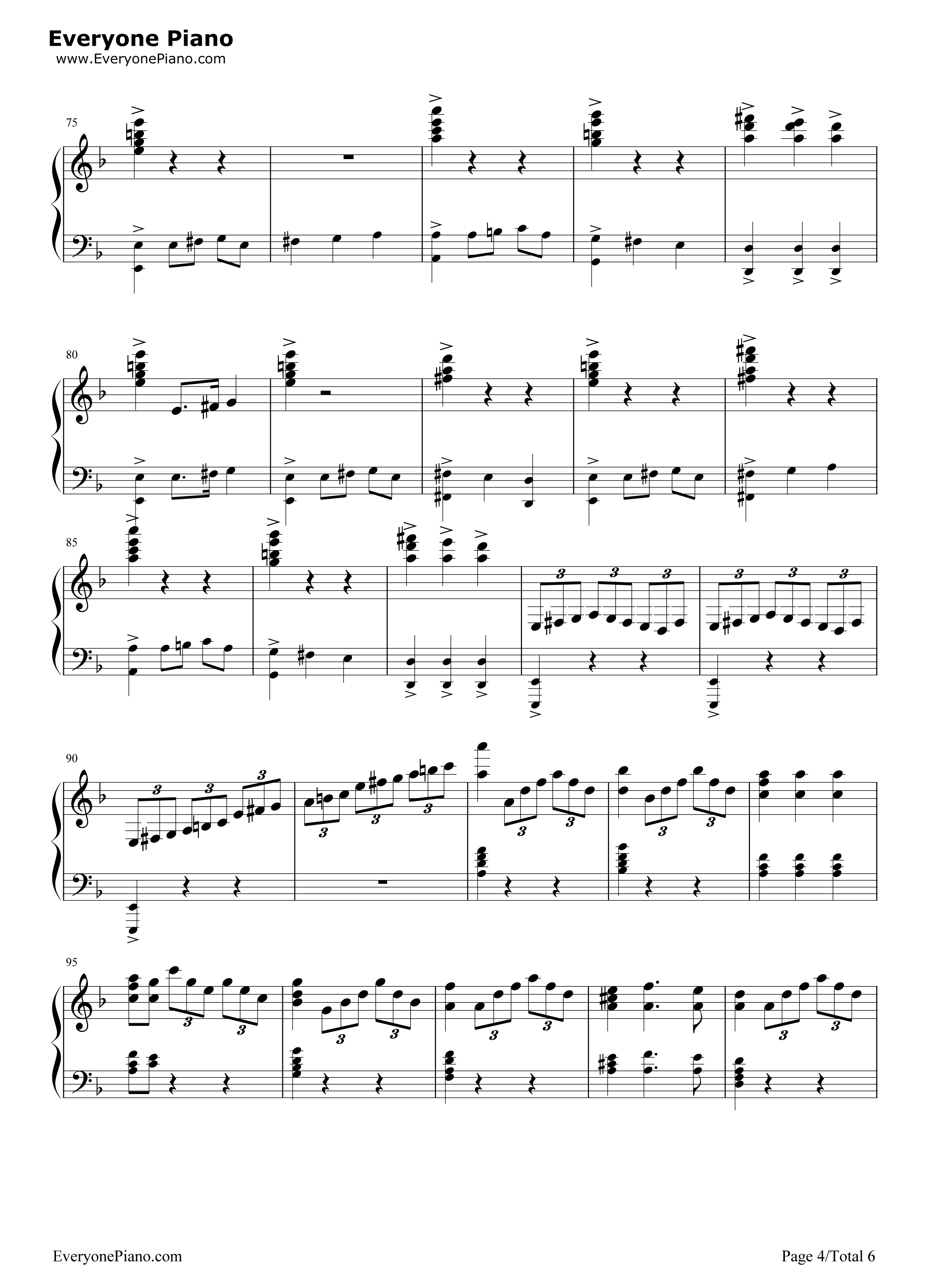 He_is_a_Pirate钢琴谱_Klaus_Badelt_Hans_Zimmer