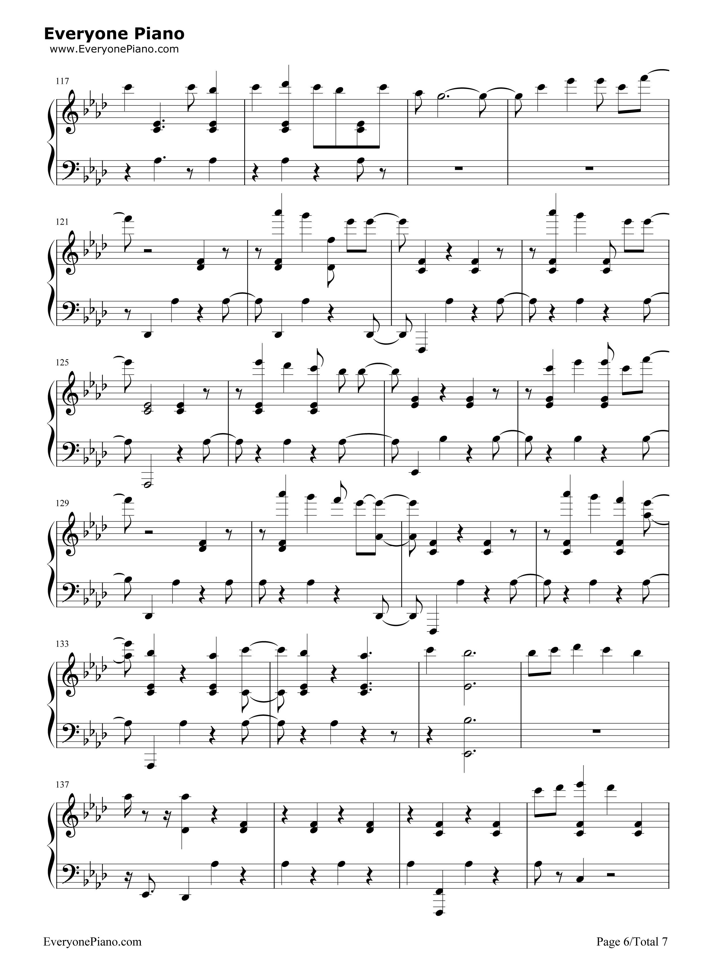 Something's_Gotta_Give钢琴谱_Camila_Cabello