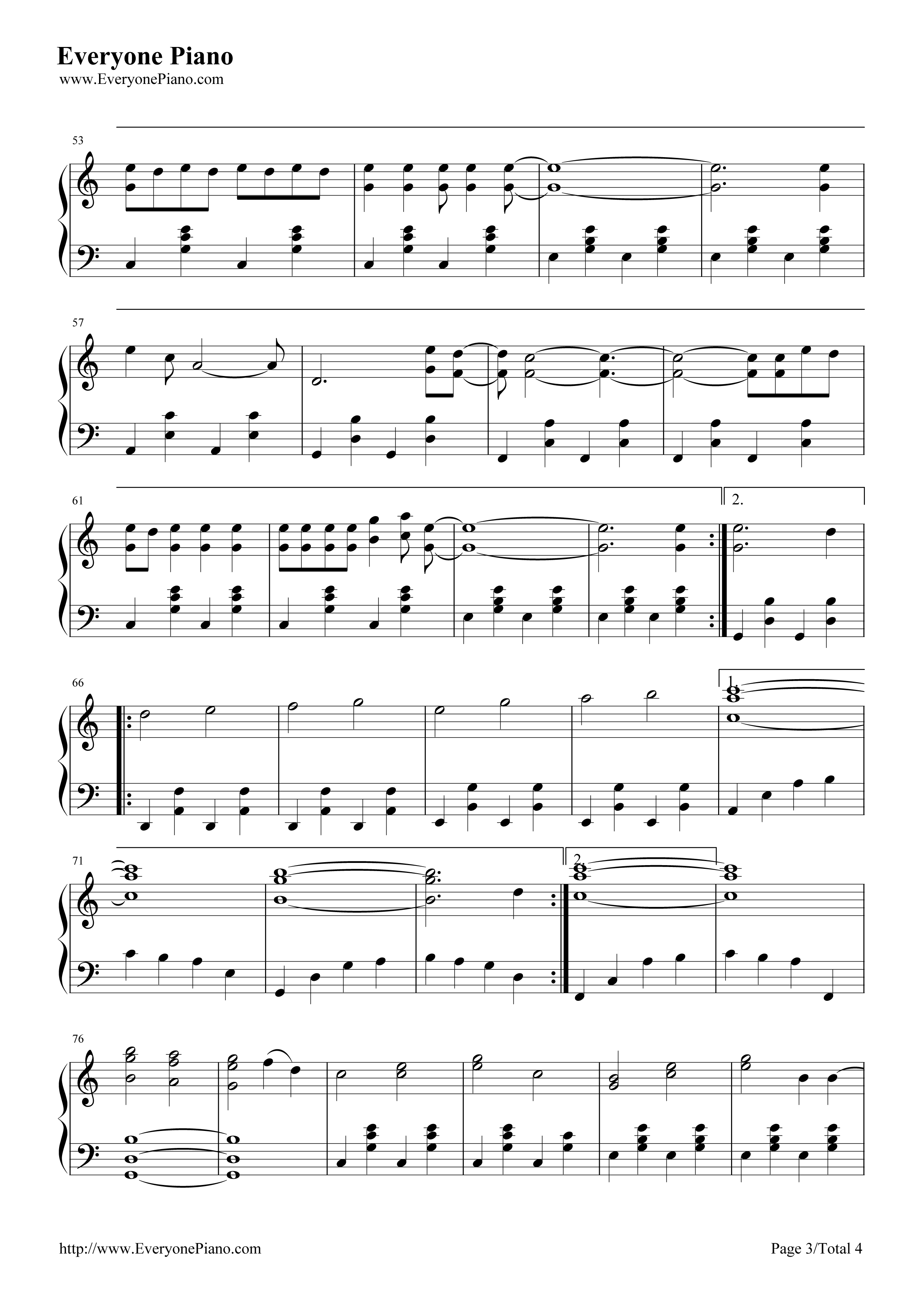 Count_On_Me_钢琴谱_Bruno_Mars