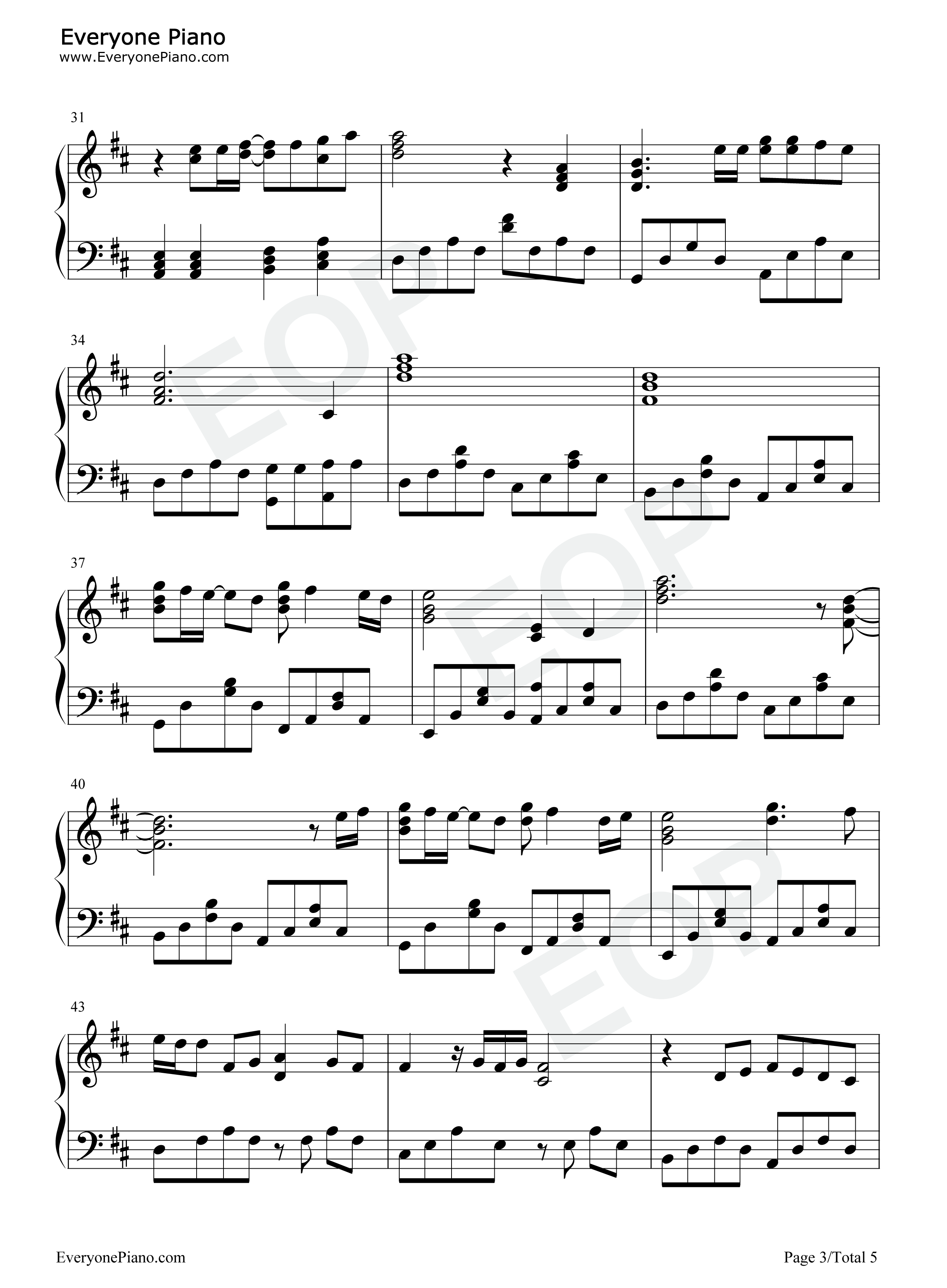 Always_on_My_Mind钢琴谱_Elvis_Presley