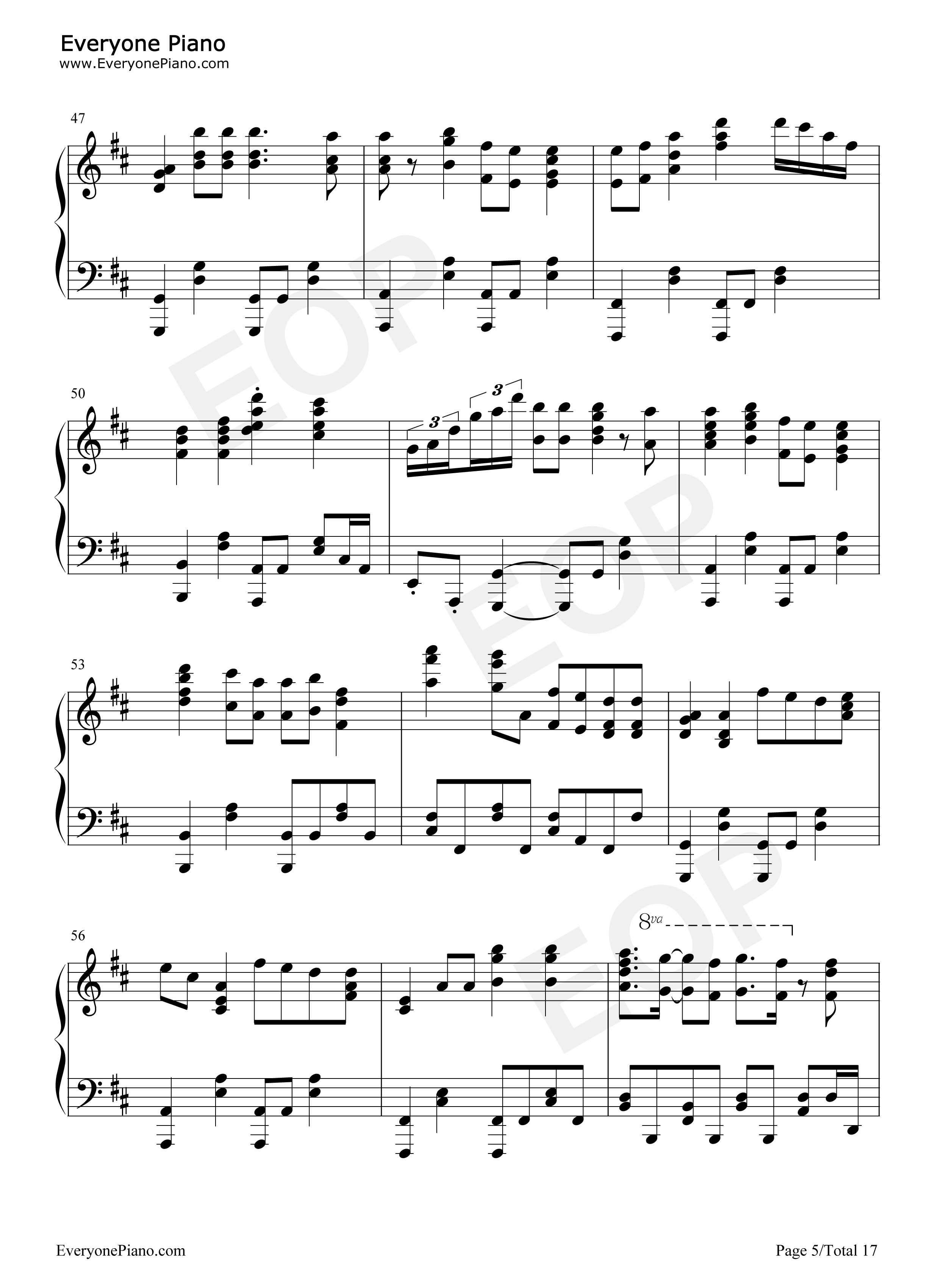 ケアレス钢琴谱_ClariS