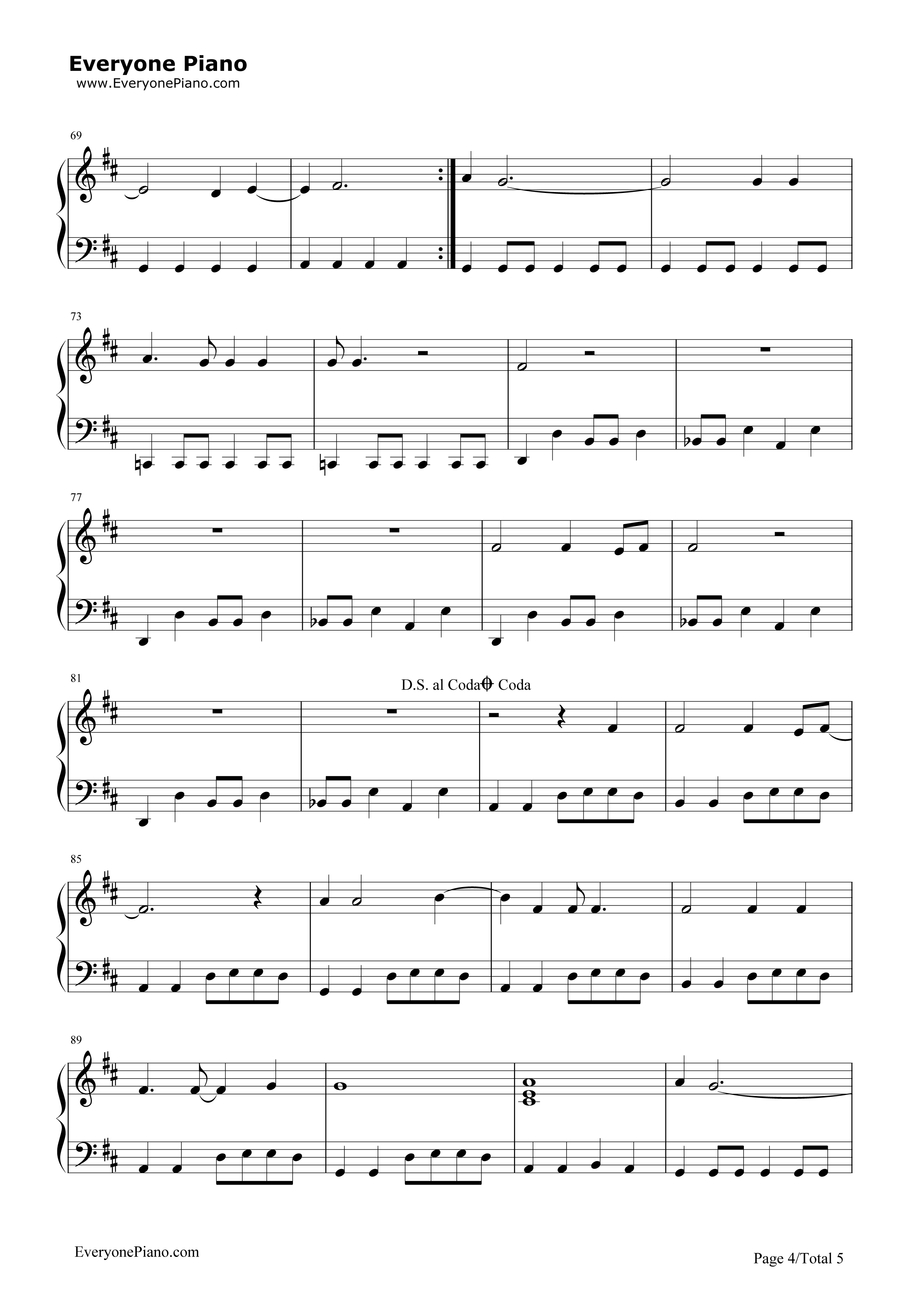 Just_a_Girl钢琴谱_No_Doubt