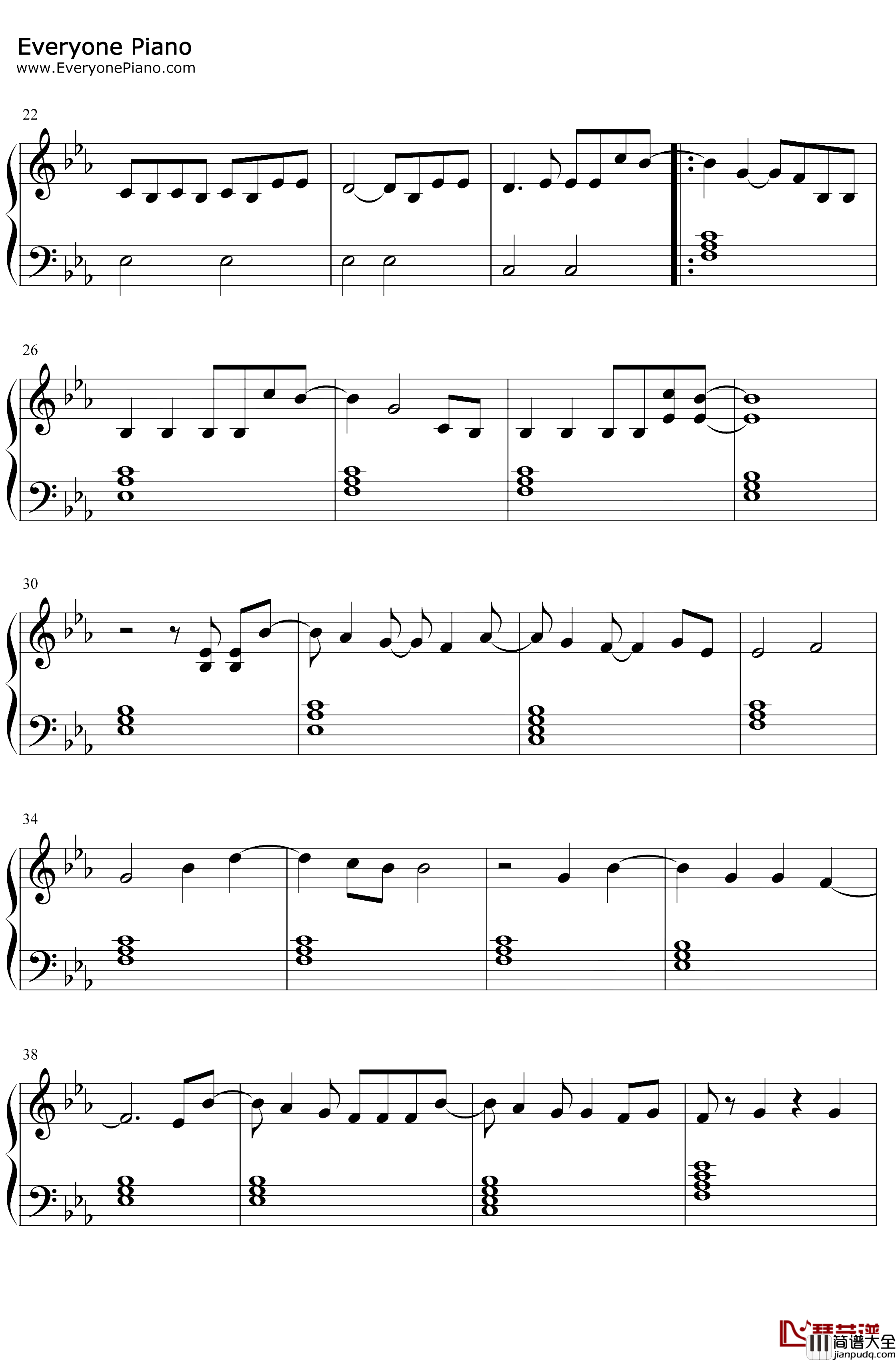 Do_It钢琴谱_ChloexHalle_ChloexHalle