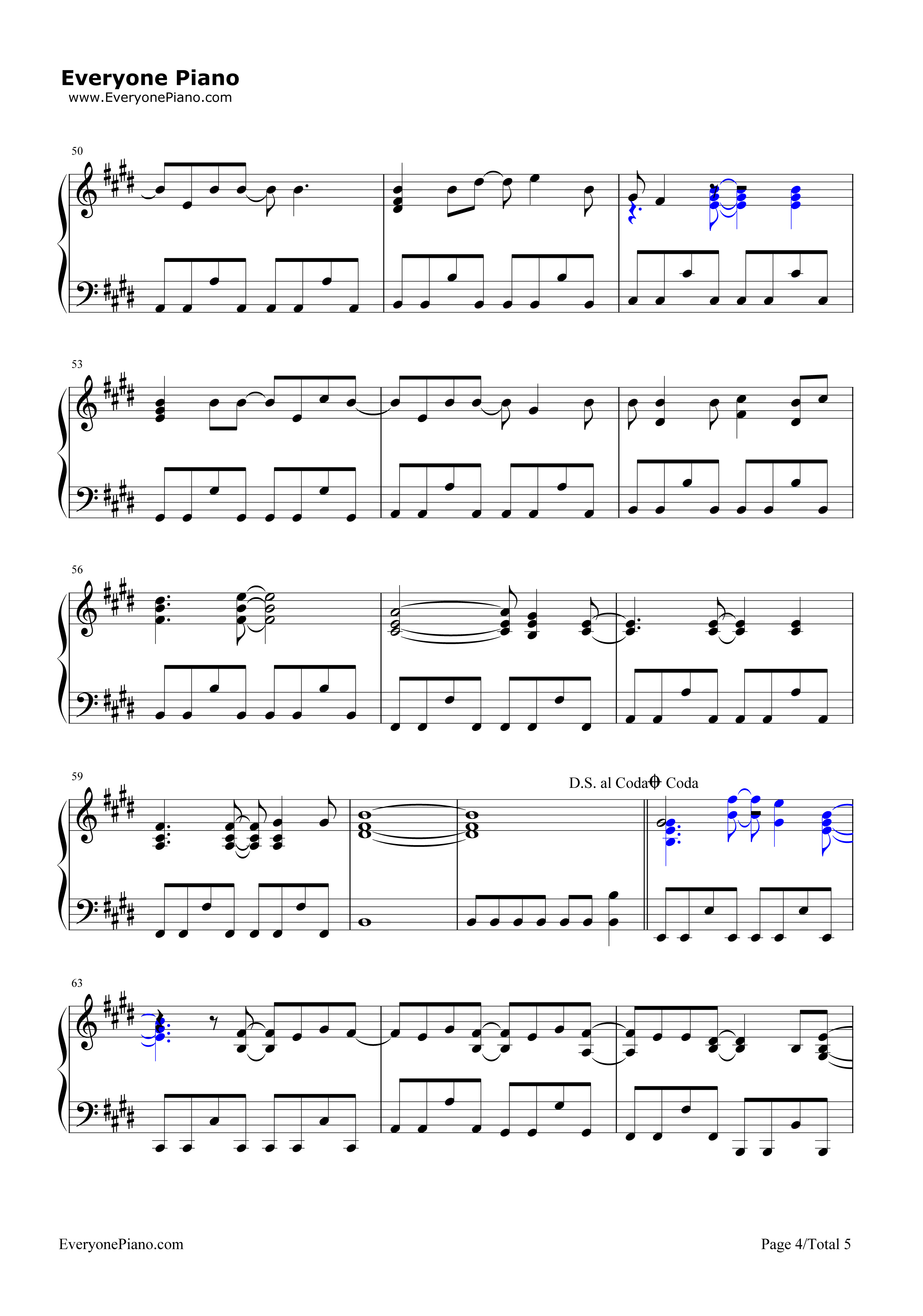 Falling_Over_Me钢琴谱_Demi_Lovato