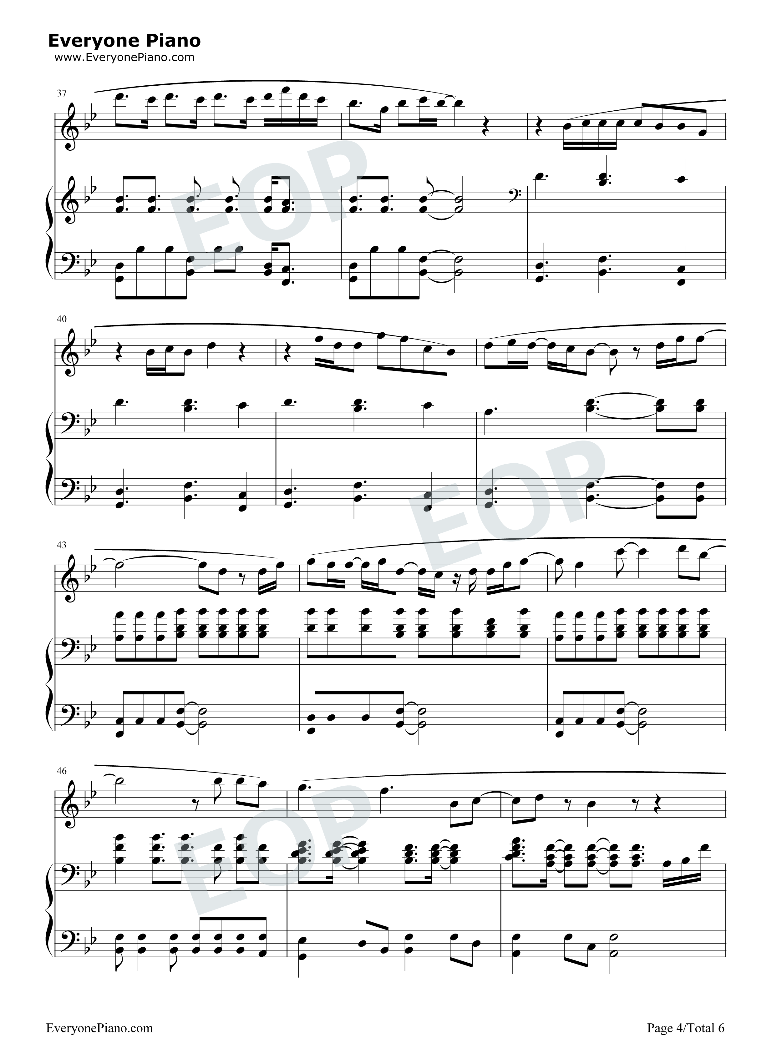 See_You_Again钢琴谱_Wiz_Khalifa_Charlie_Puth