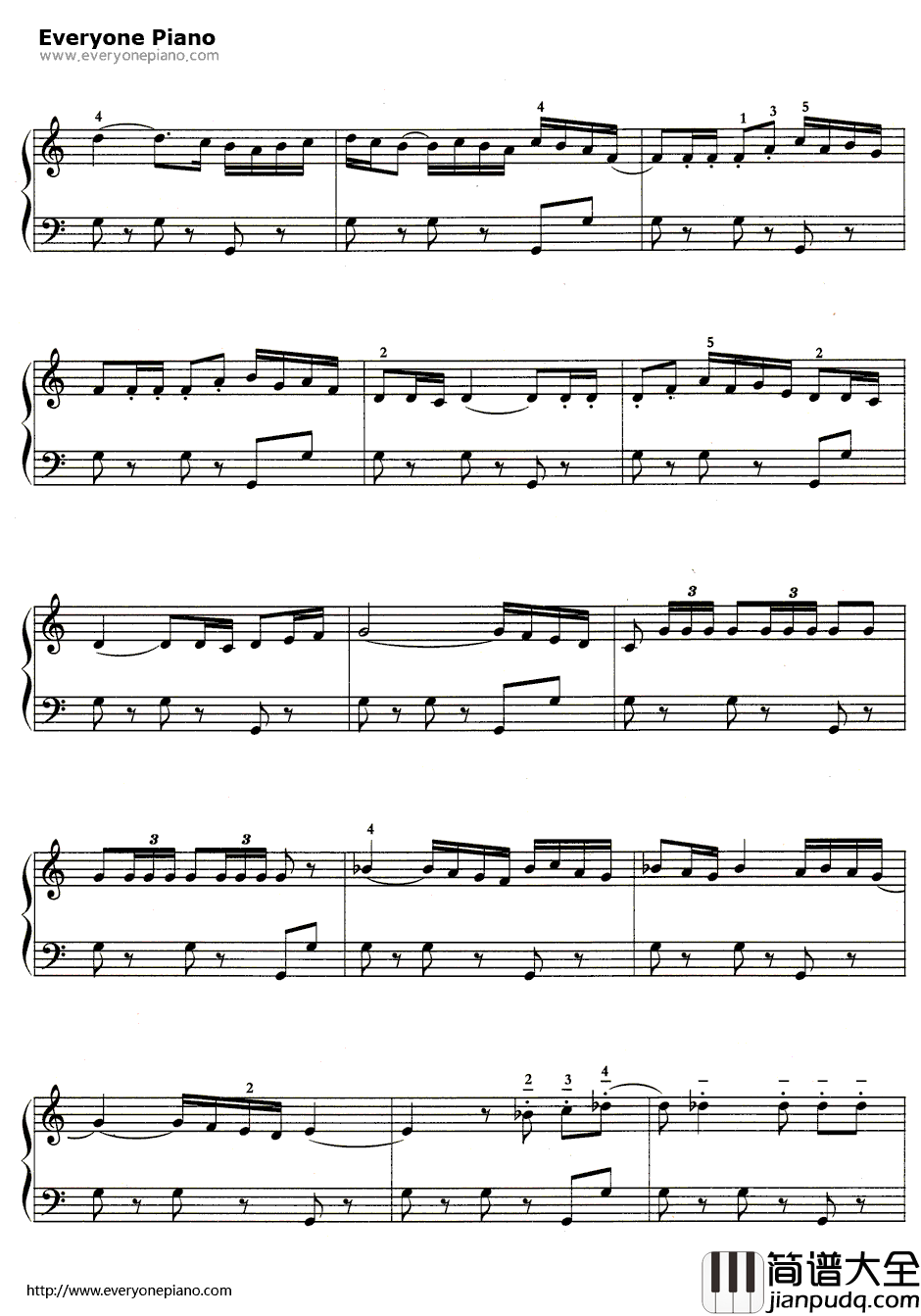 波莱罗（波莱罗舞曲）钢琴谱_莫里斯·拉威尔