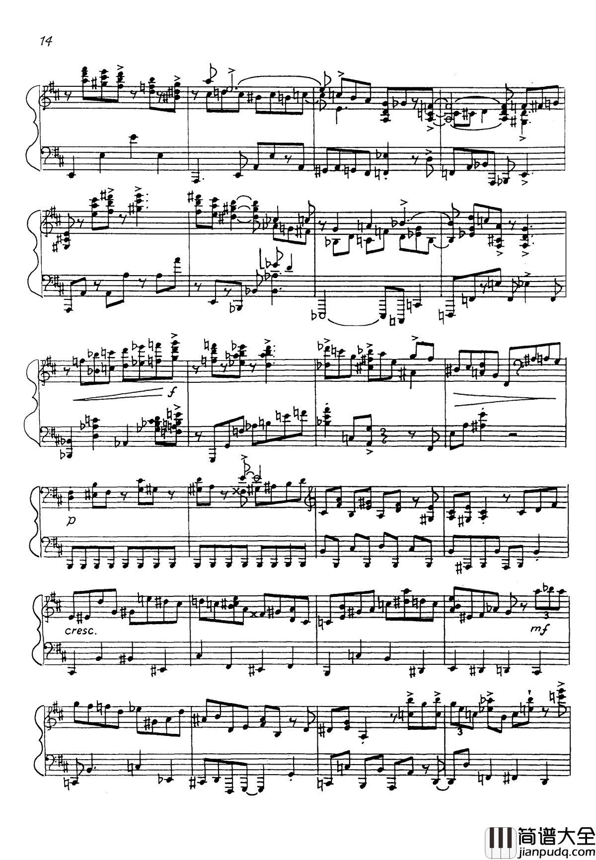 Nikolai_Kapustin钢琴谱_尼古拉·凯帕斯汀