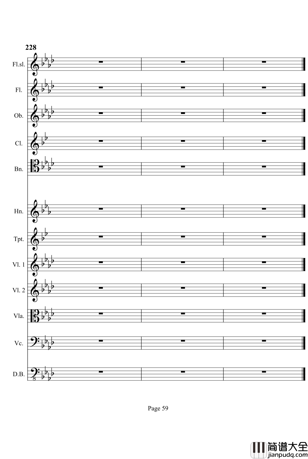 奏鸣曲之交响钢琴谱_第12首_Ⅰ_贝多芬_beethoven