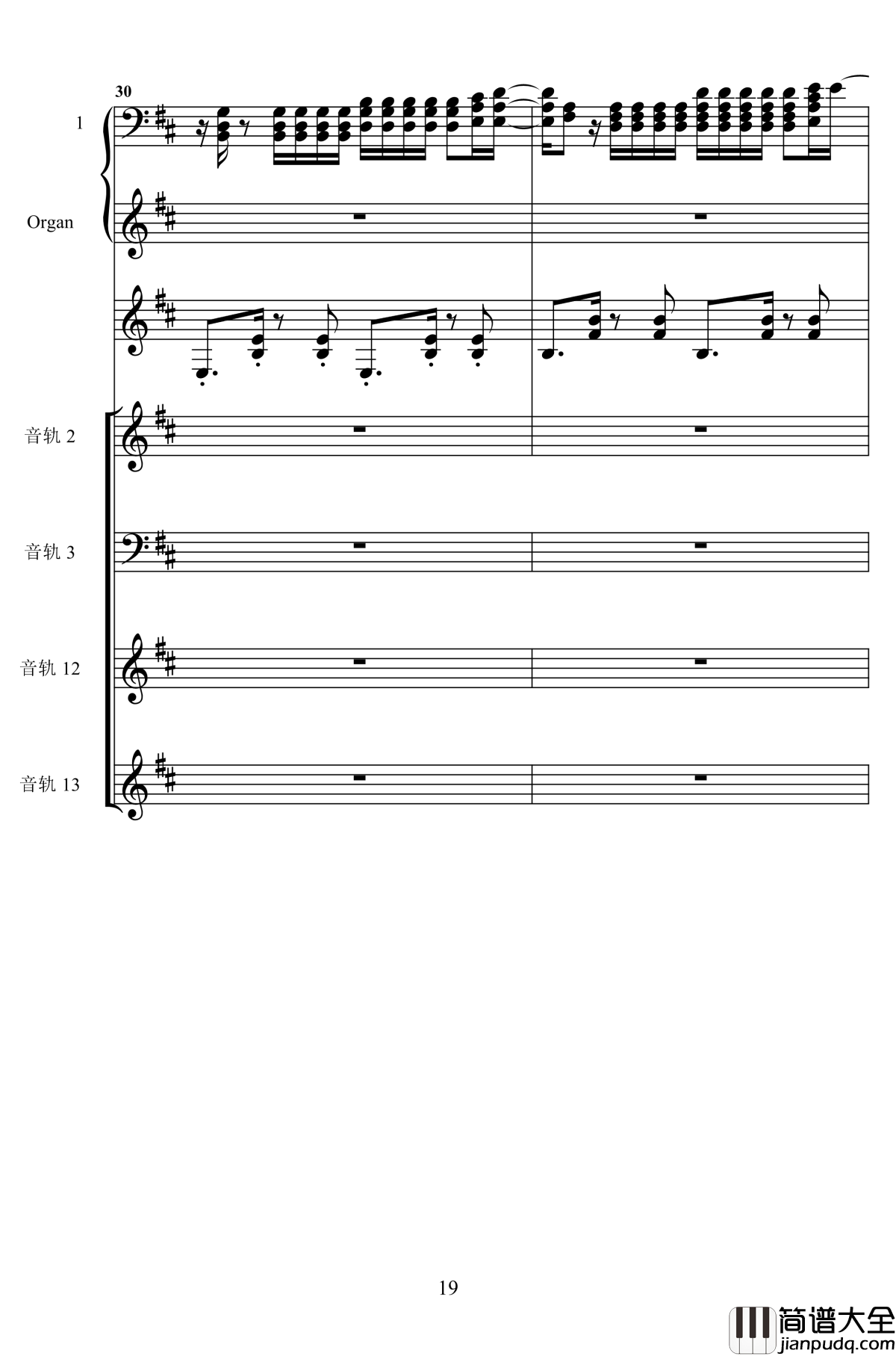 despacito钢琴谱_peter_bence