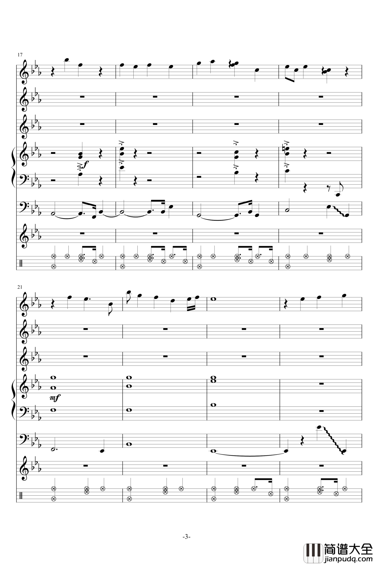 爸爸，你好钢琴谱__我的继父是偶像_片头曲_金莎