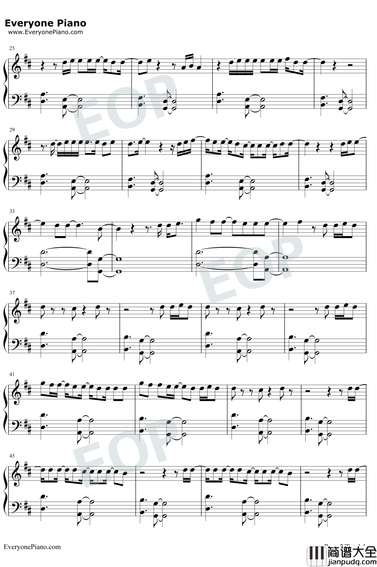 More_Than_Friends钢琴谱_Jason_Mraz_/_Meghan_Trainor