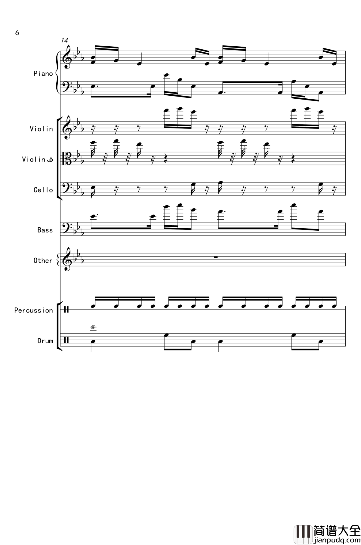 克罗地亚舞曲钢琴谱_马克西姆_Maksim·Mrvica