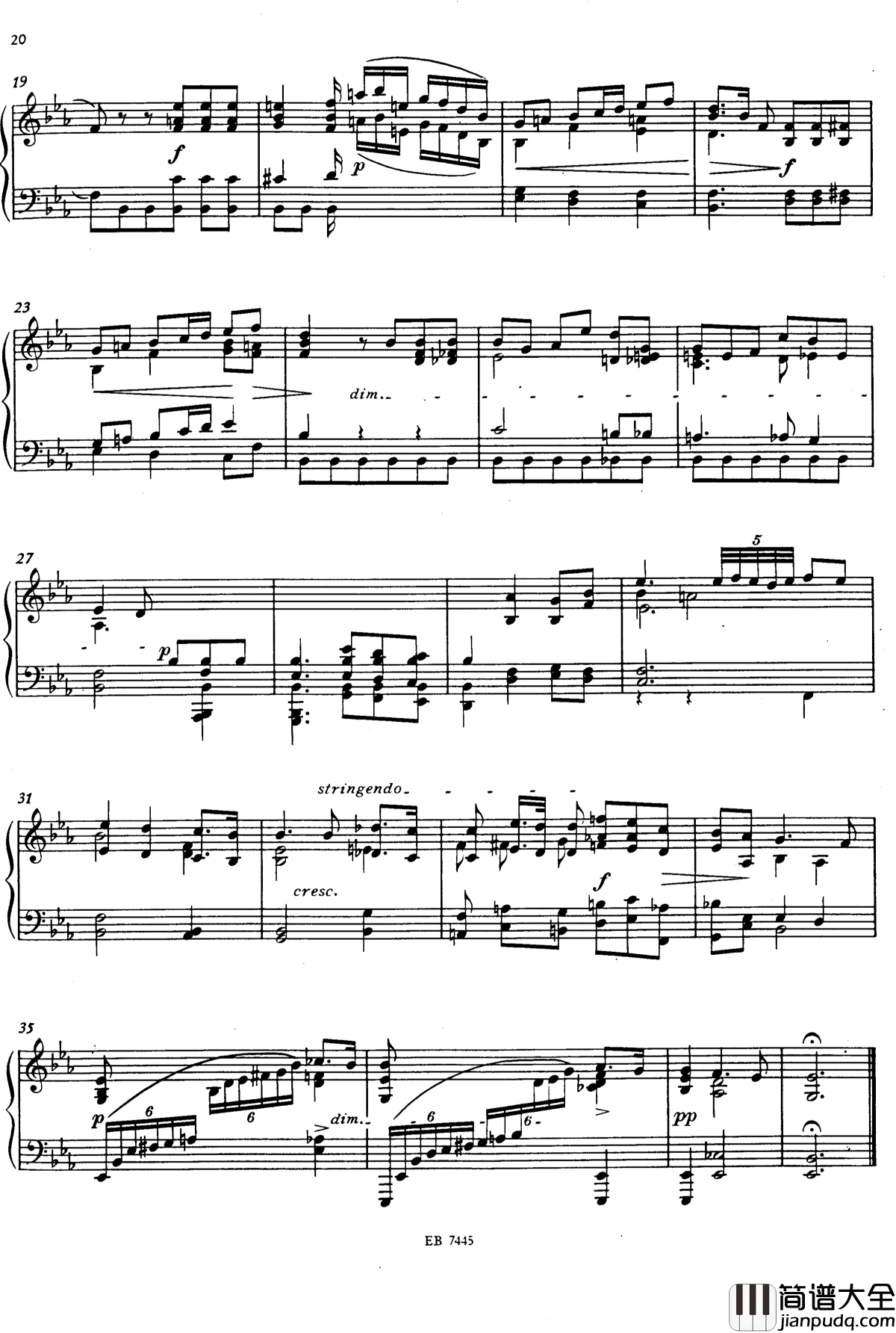 g小调钢琴奏鸣曲钢琴谱_舒曼_克拉拉