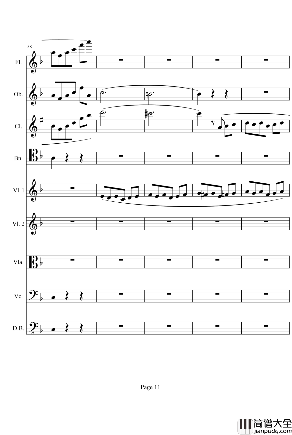 奏鸣曲之交响钢琴谱_第1首_Ⅲ_贝多芬_beethoven
