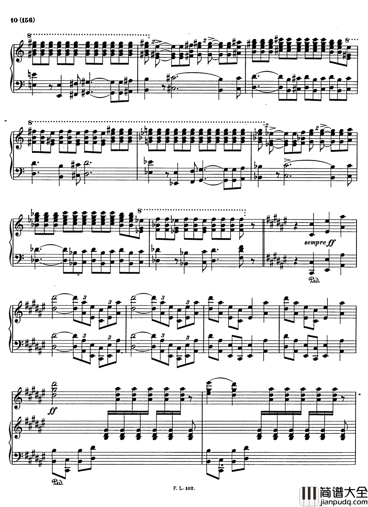 梅菲斯特圆舞曲__第三首_S.216钢琴谱_李斯特