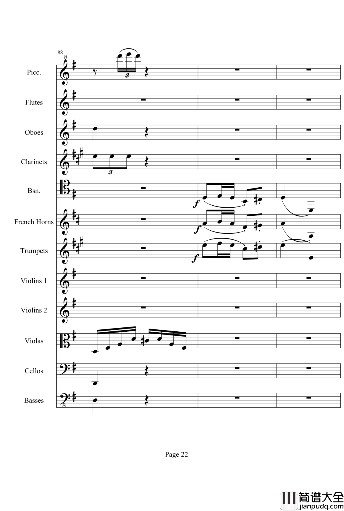 奏鸣曲之交响钢琴谱_第25首_Ⅲ_贝多芬_beethoven