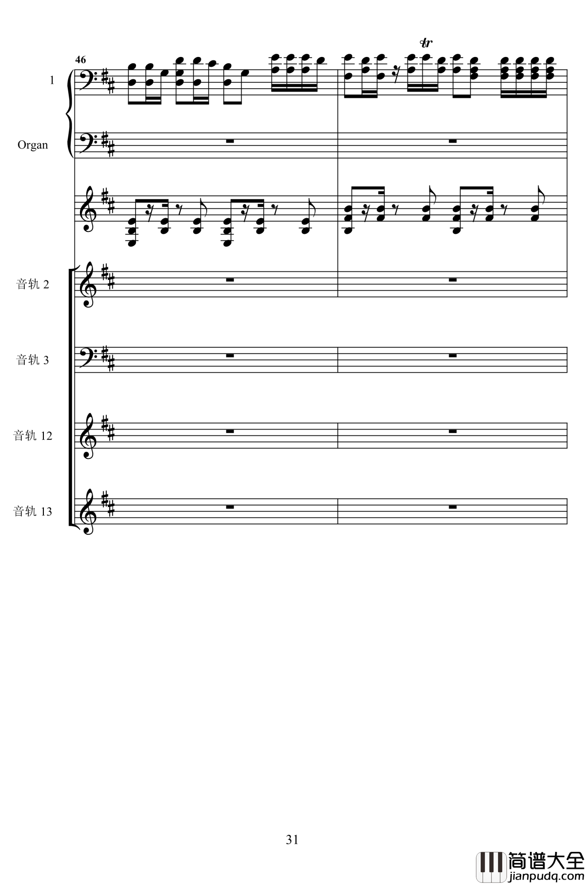 despacito钢琴谱_peter_bence