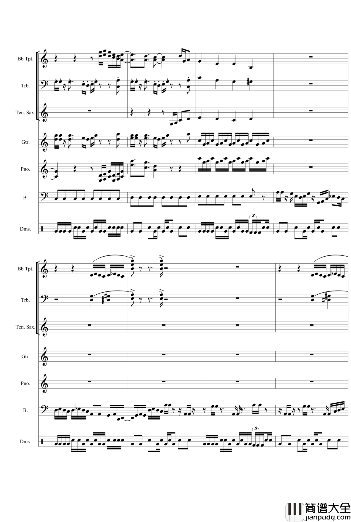 Melody2钢琴谱渐离魔音_wudildy